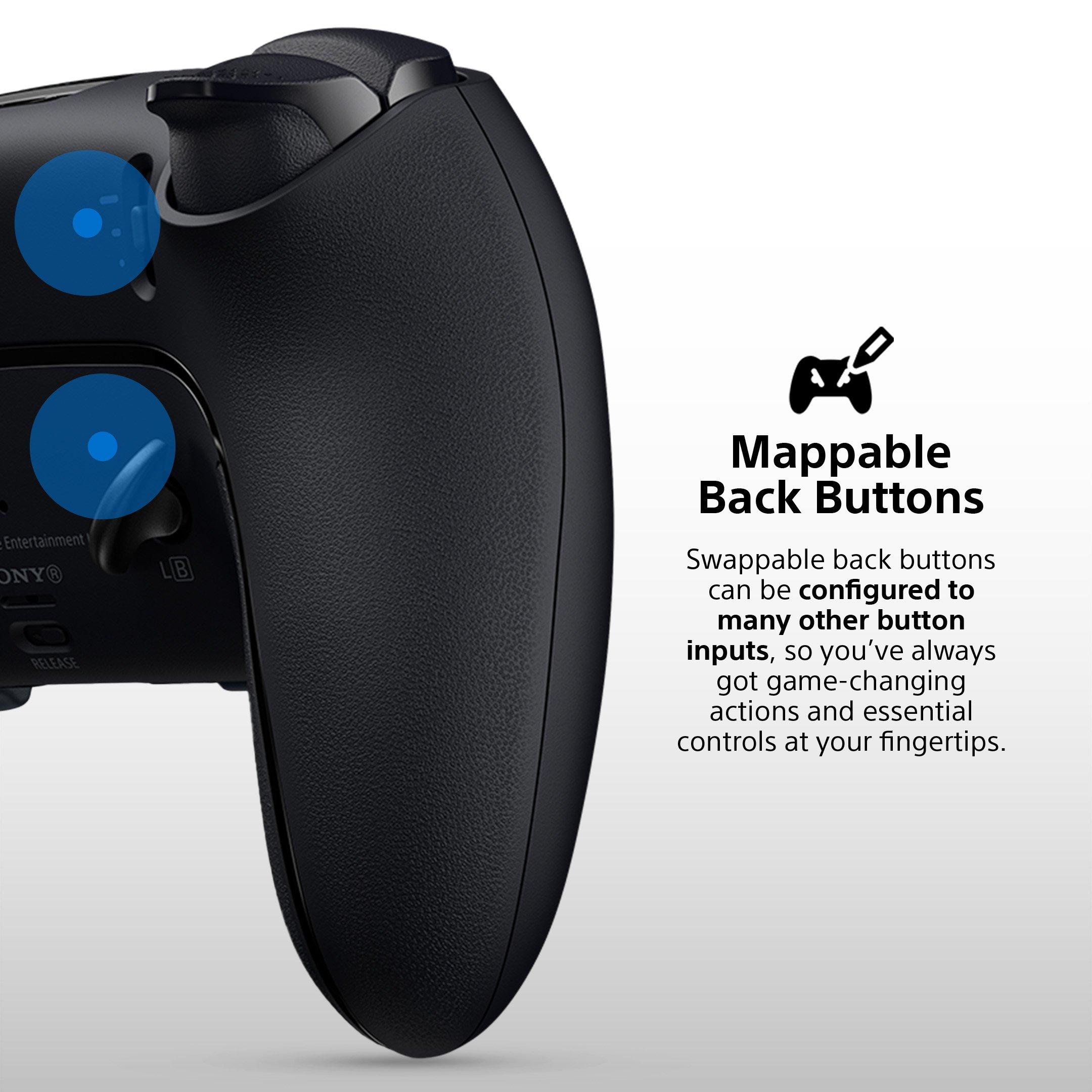 Midnight Black - PlayStation - DualSense Edge Wireless Controller – Midnight Black - 4