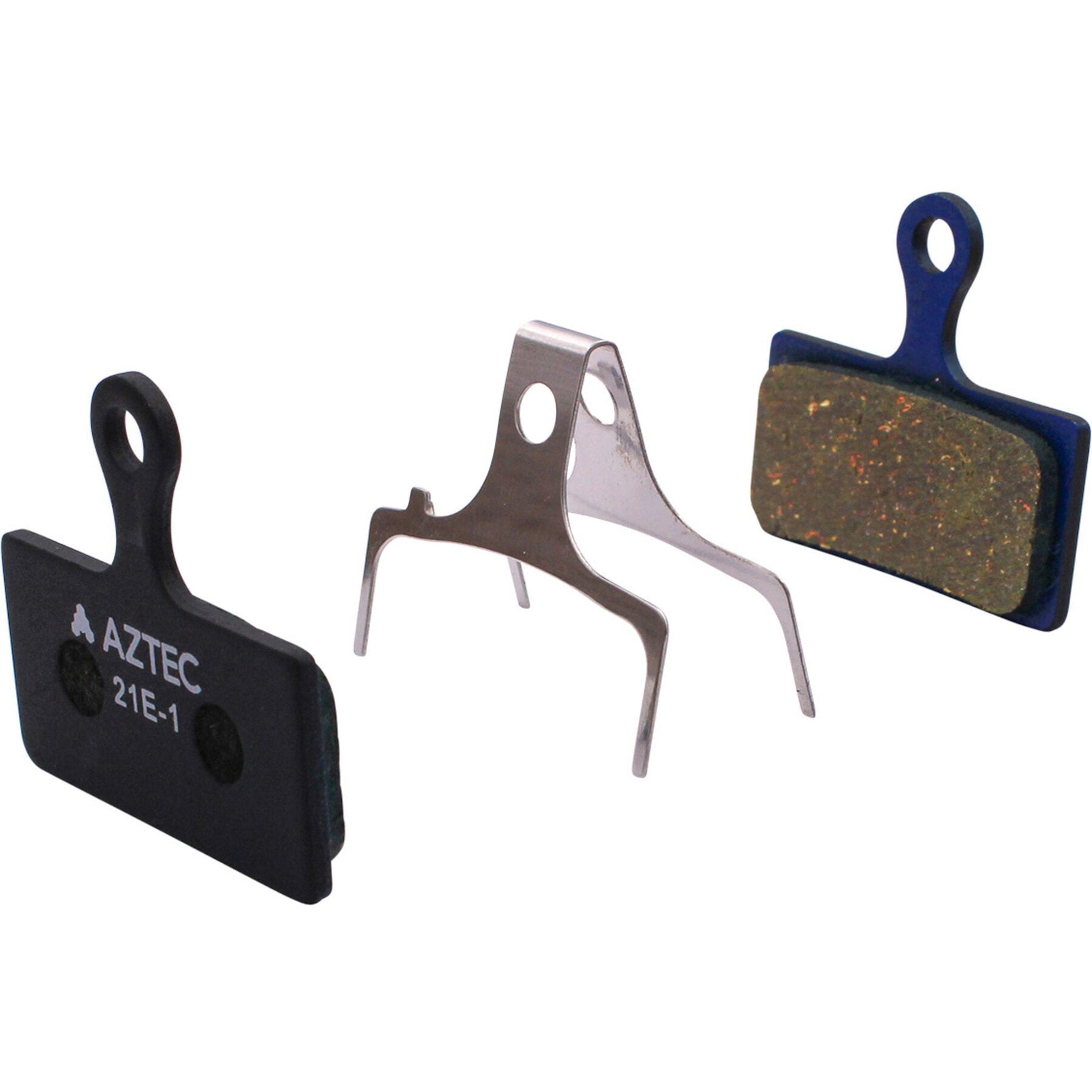 Aztec  Organic Disc Brake Pads For Shimano Deore Slx Xt Xtr M8100 M8000 - Black