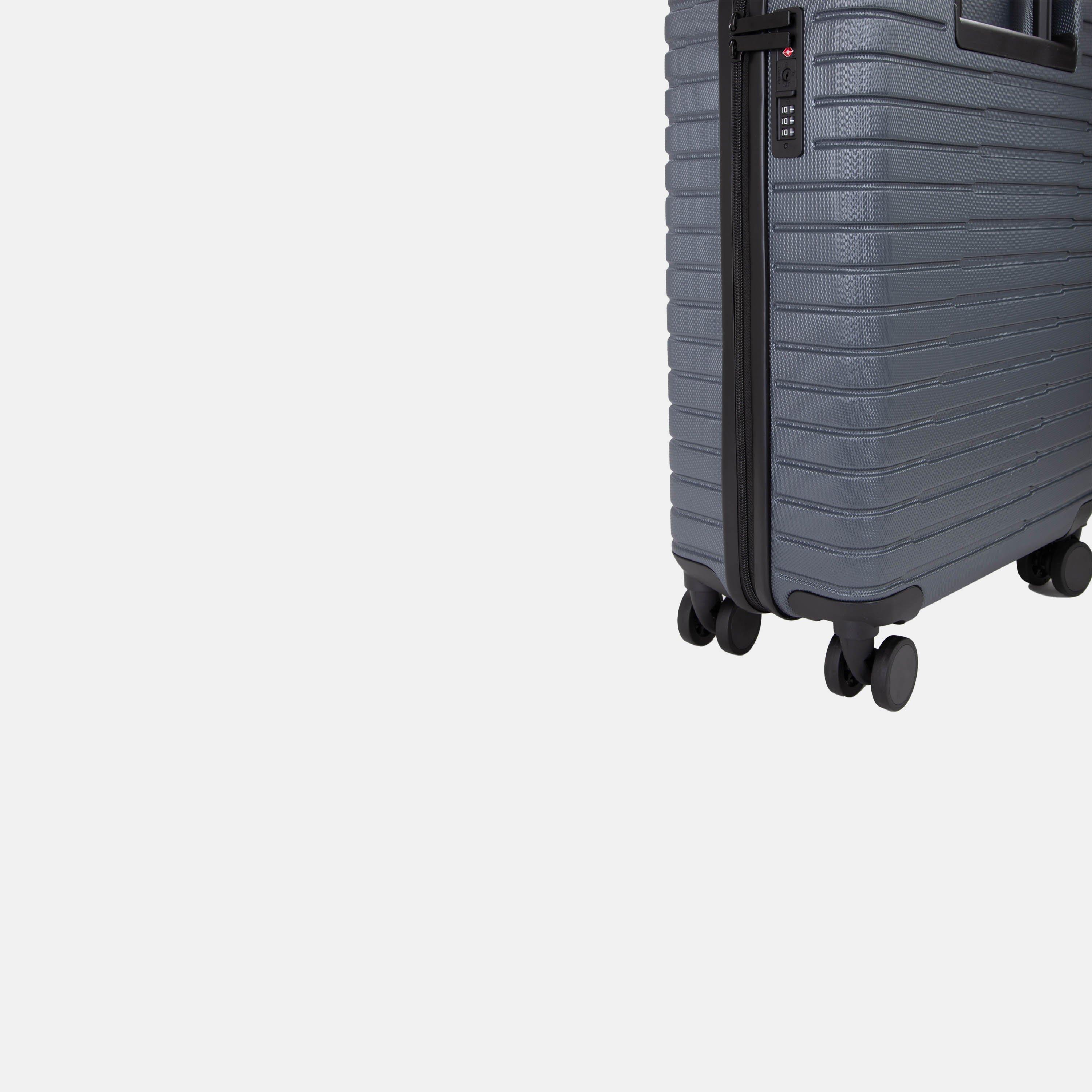 Gun Metal - Valentino - Mercury Hard Suitcase - 4