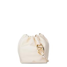 Valentino Garavani Vlogo Pouf Nappa Leather Pouch