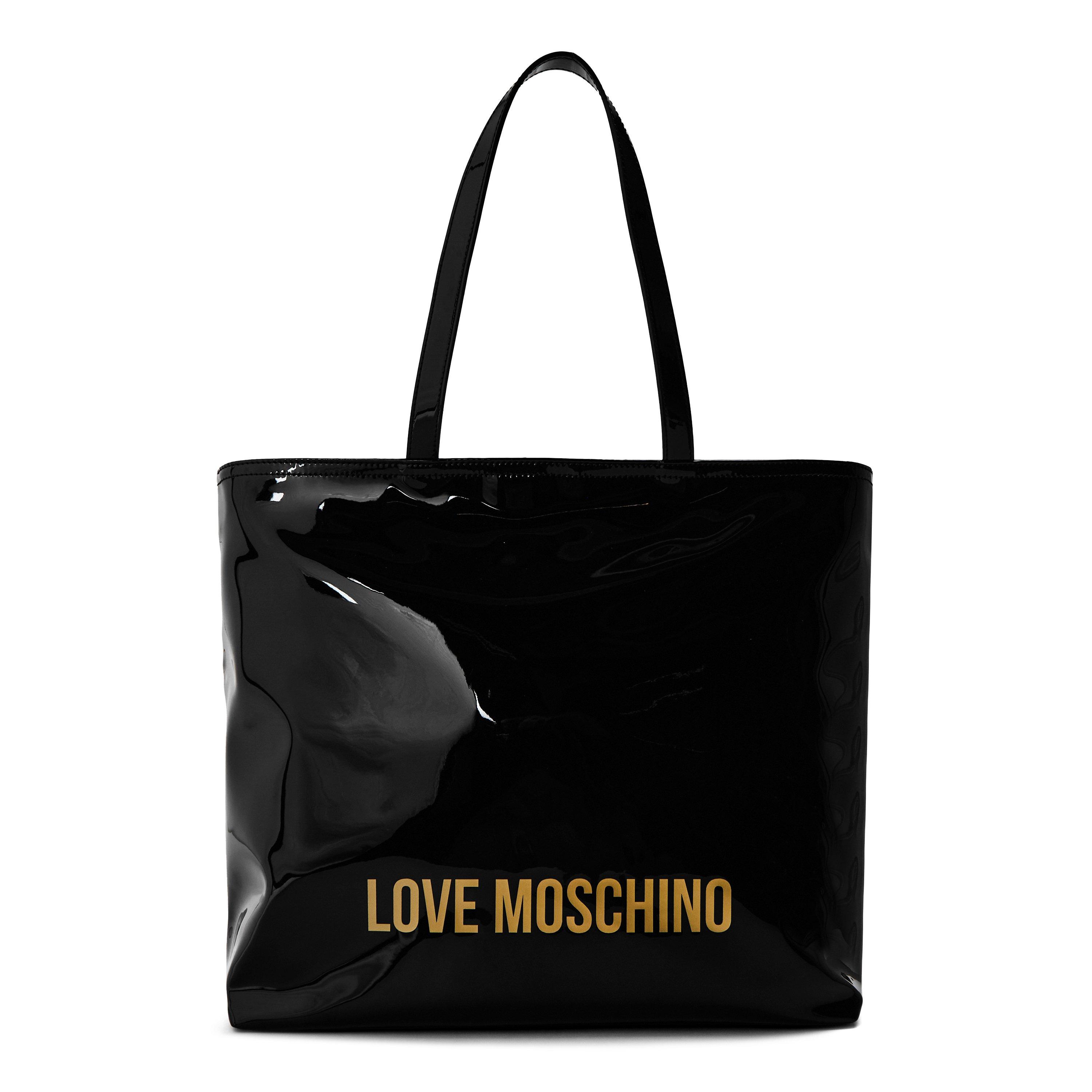 Black - Love Moschino - Women's Tote Bag - 1