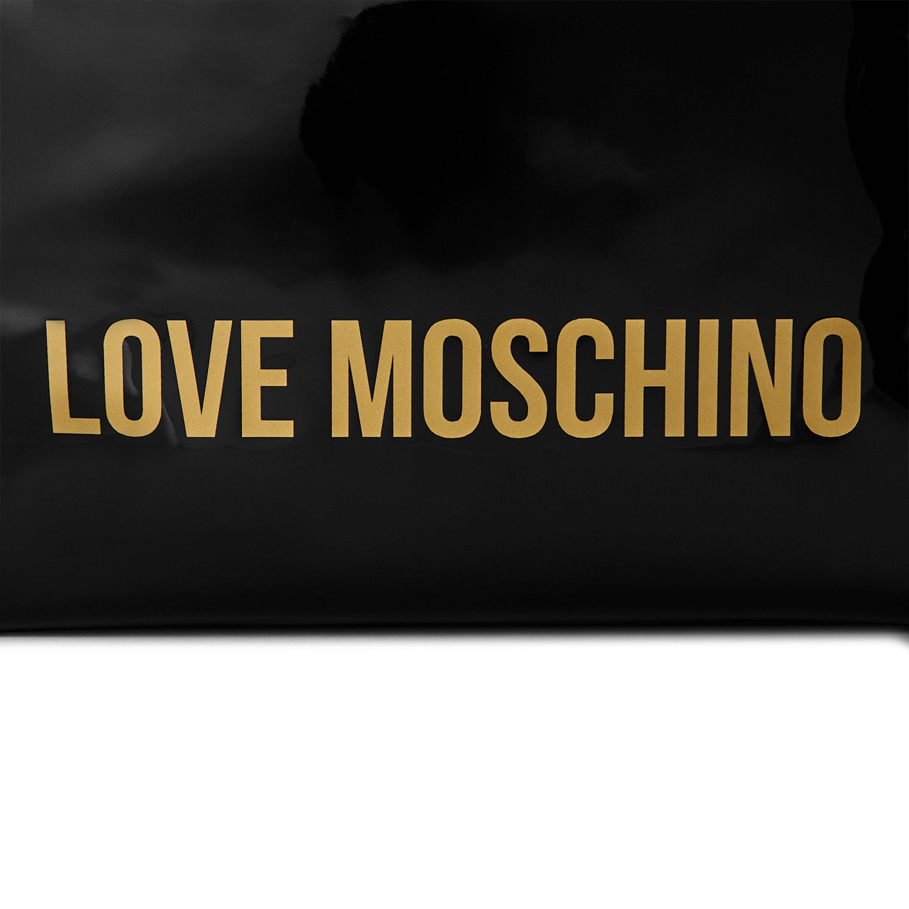 Black - Love Moschino - Women's Tote Bag - 3