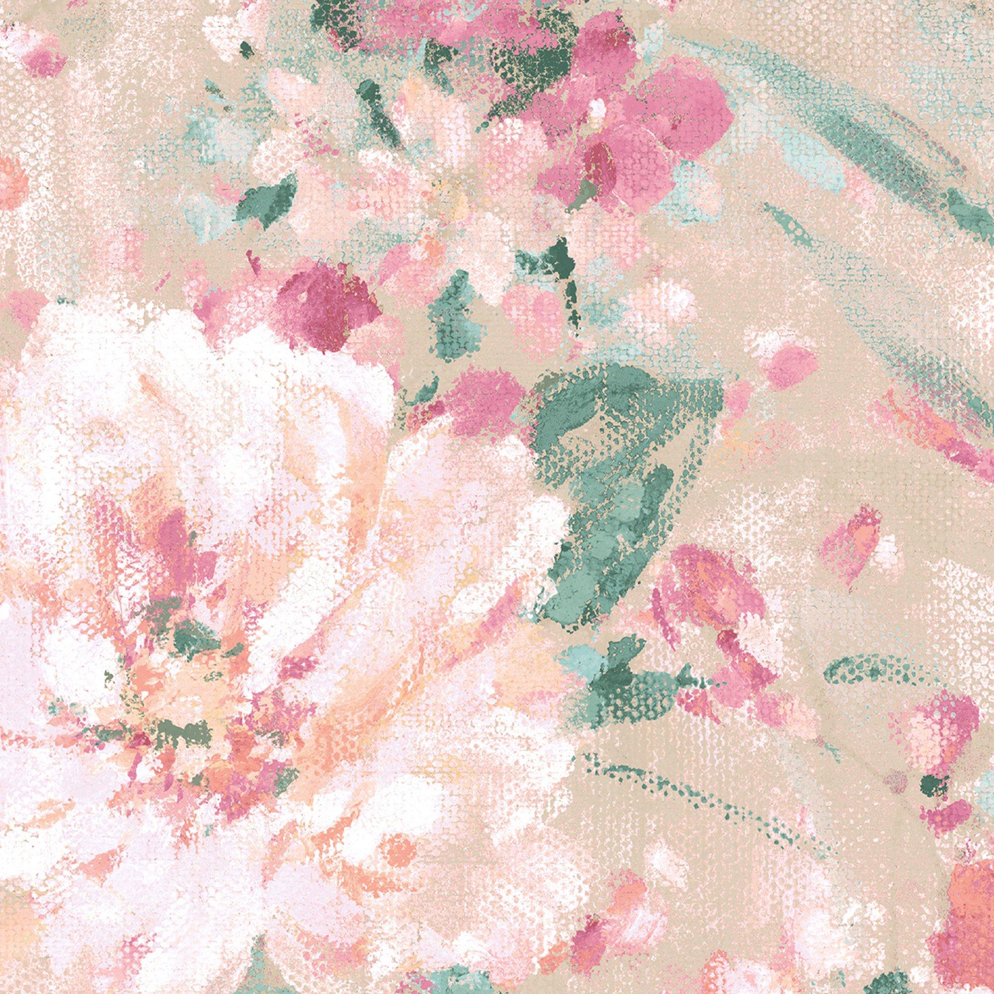 Pink - Laura Ashley - Mayville Plaster Pink Wallpaper - 3