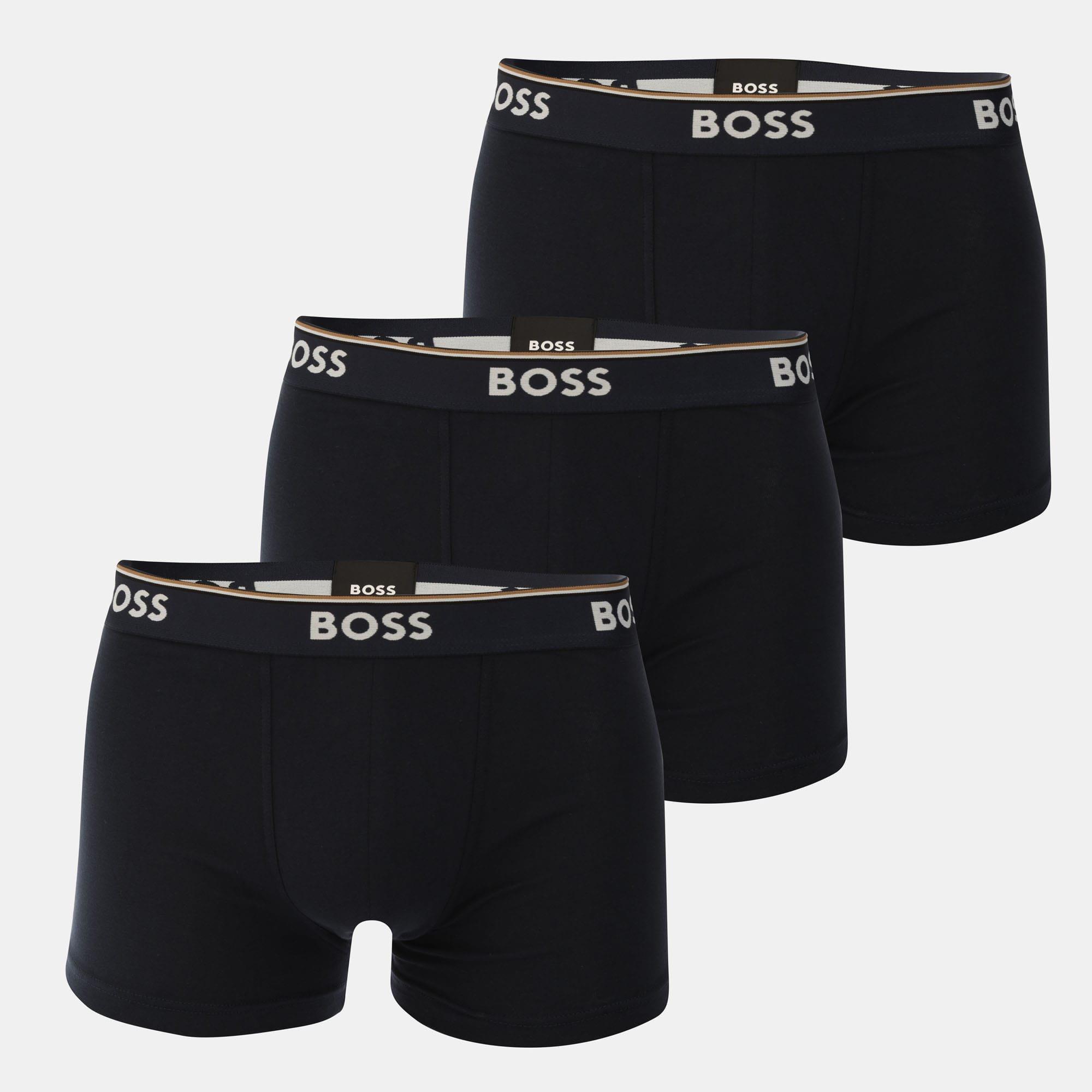 Black - Boss - 3 Pack of Power Boxers - 1