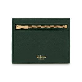 Mulberry Zipped Credit Card Slip