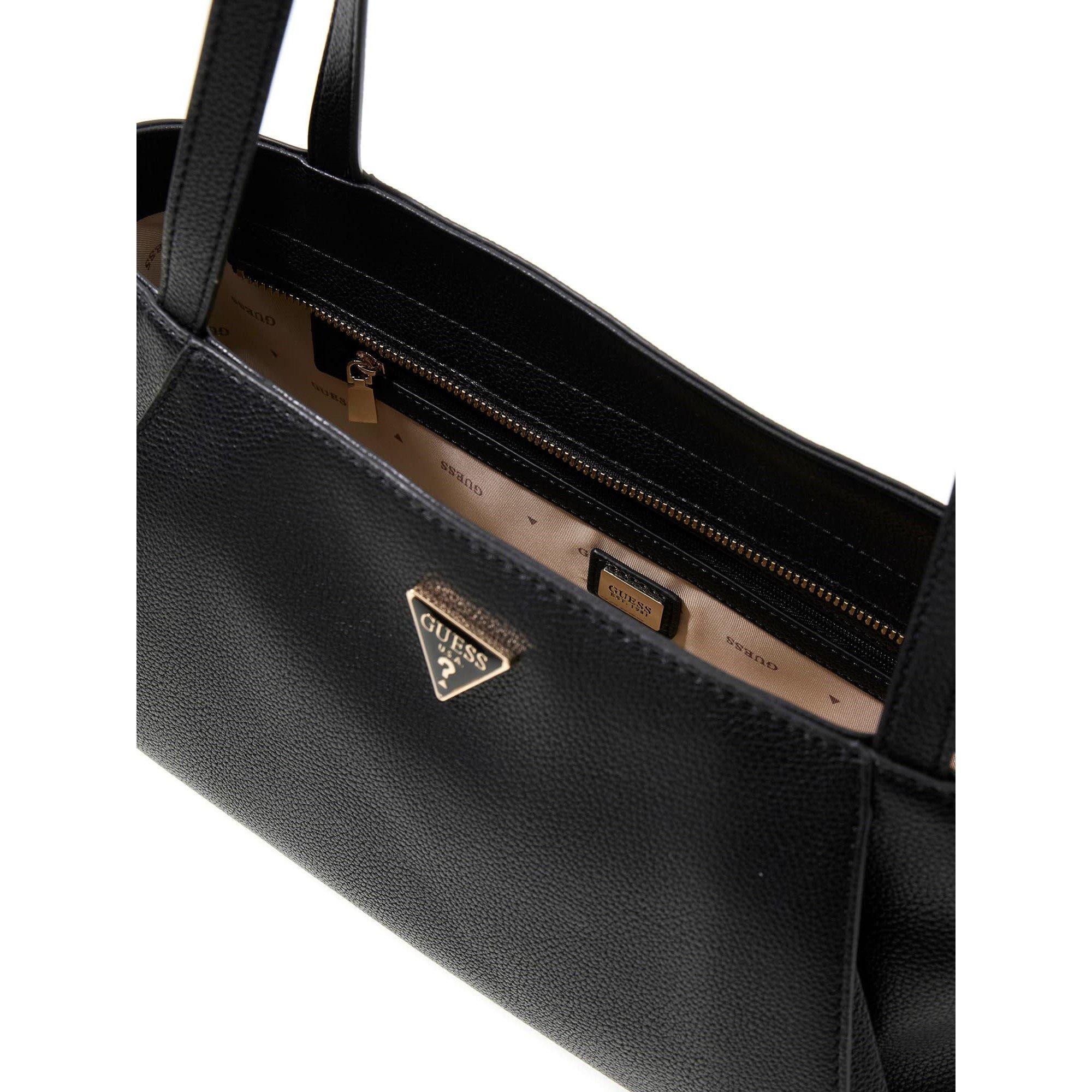 Black - Guess - Women's Devon Shoulder Satchel Bag - 4