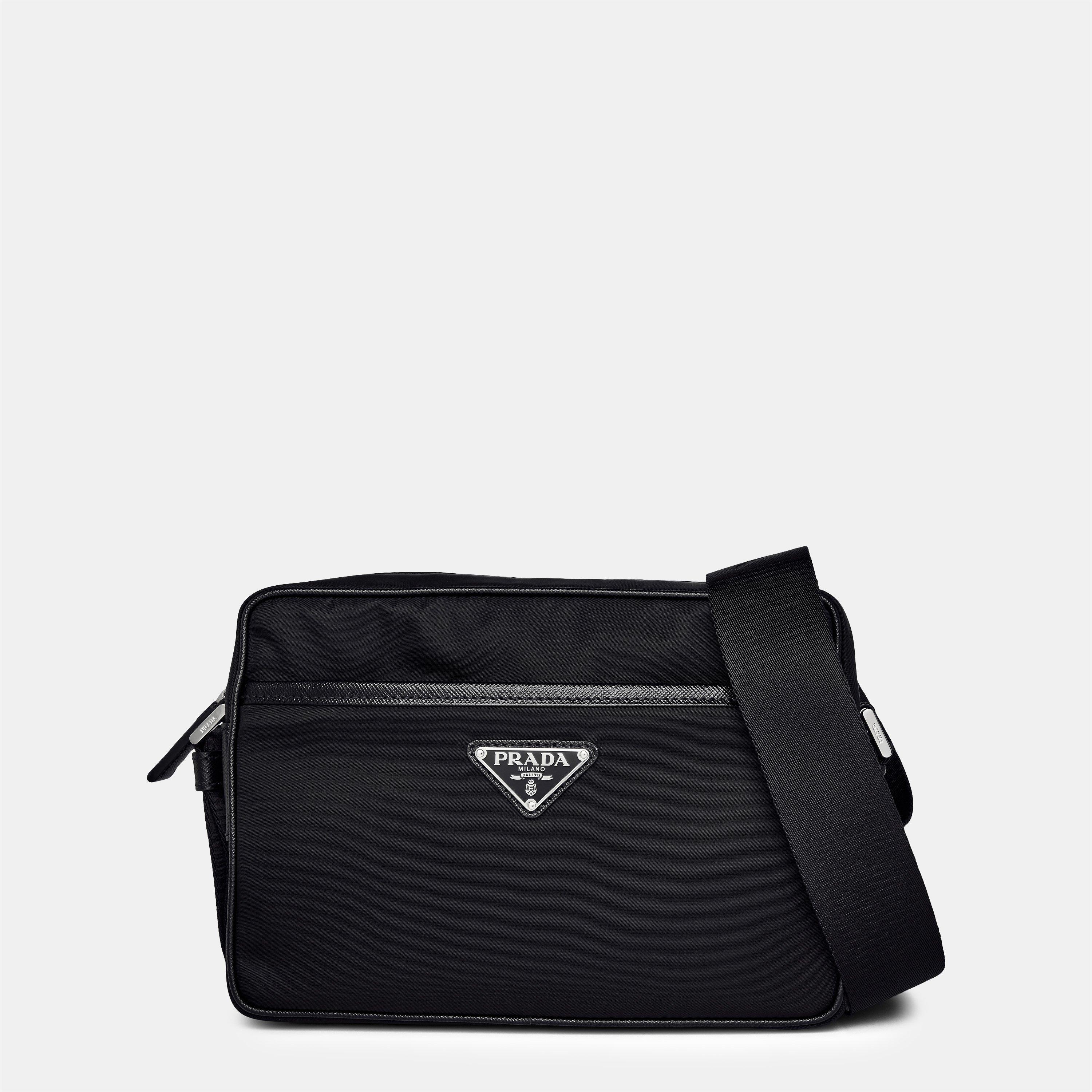 Black - Prada - Men'S Shoulder Bag - 1