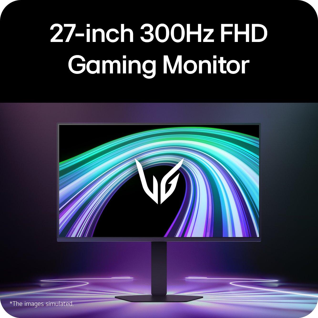 Black - LG - Gaming Monitor - 6