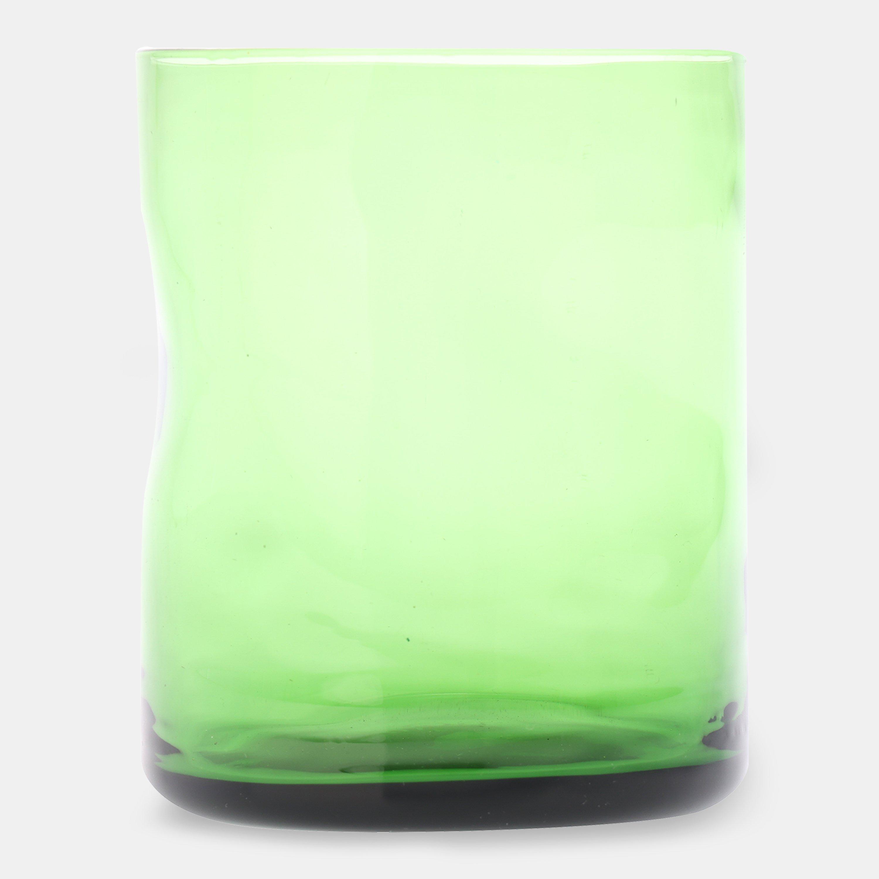Green Black - Off White - Off Crumple Glass 99 - 2