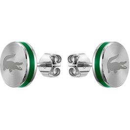 Lacoste Mens Stainless Steel Earstuds