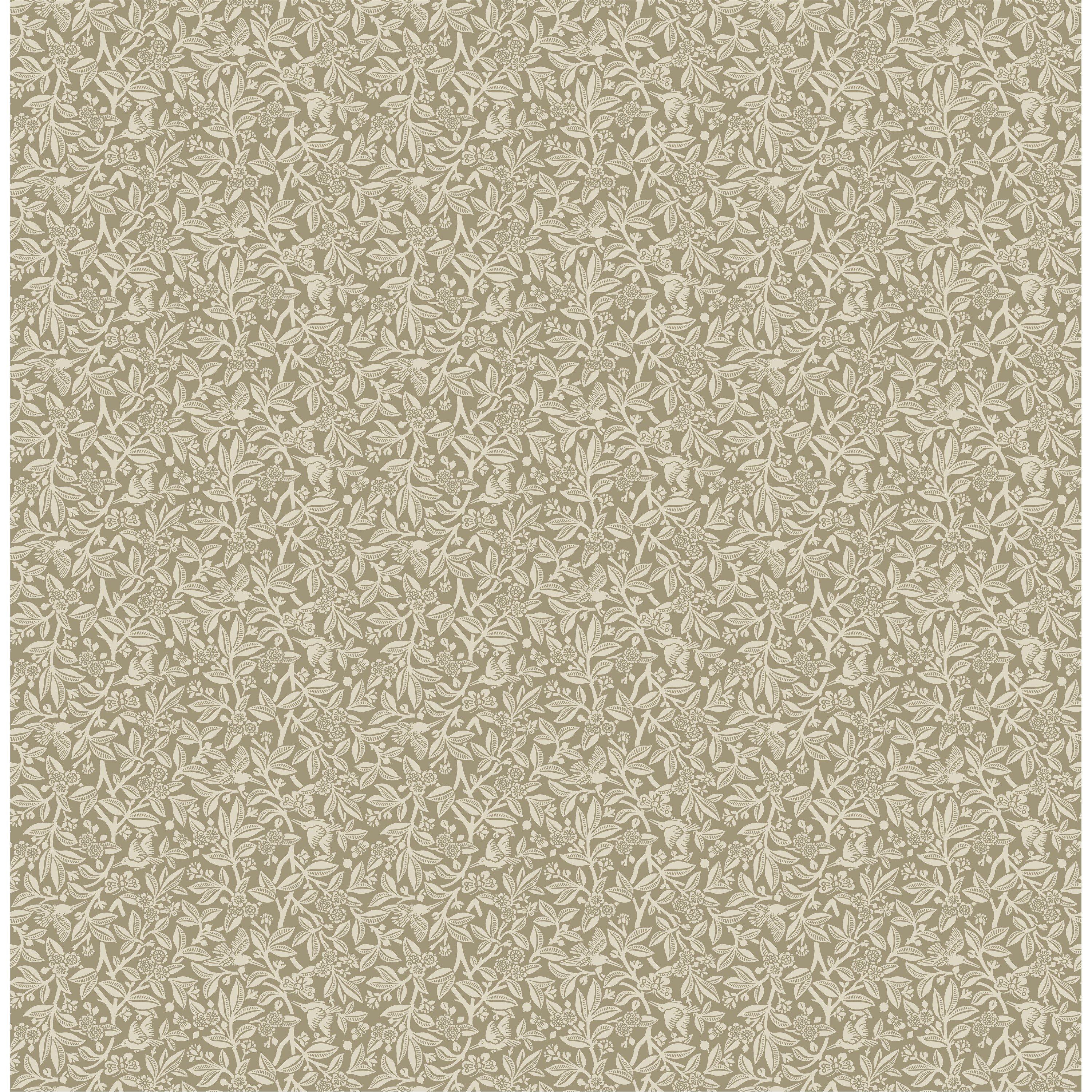 Green - Laura Ashley - Nutgrove Lichen Wallpaper - 2