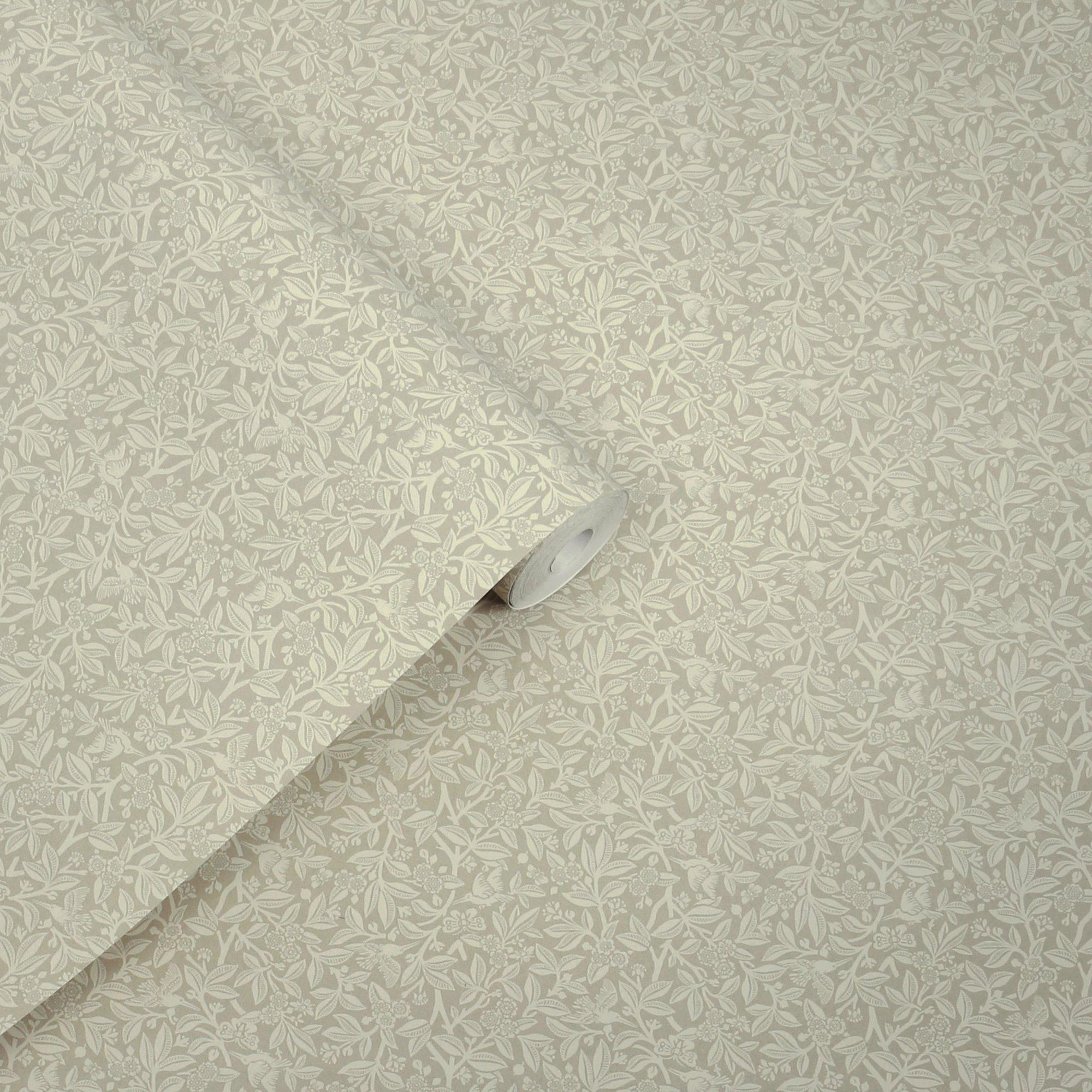 Green - Laura Ashley - Nutgrove Lichen Wallpaper - 3
