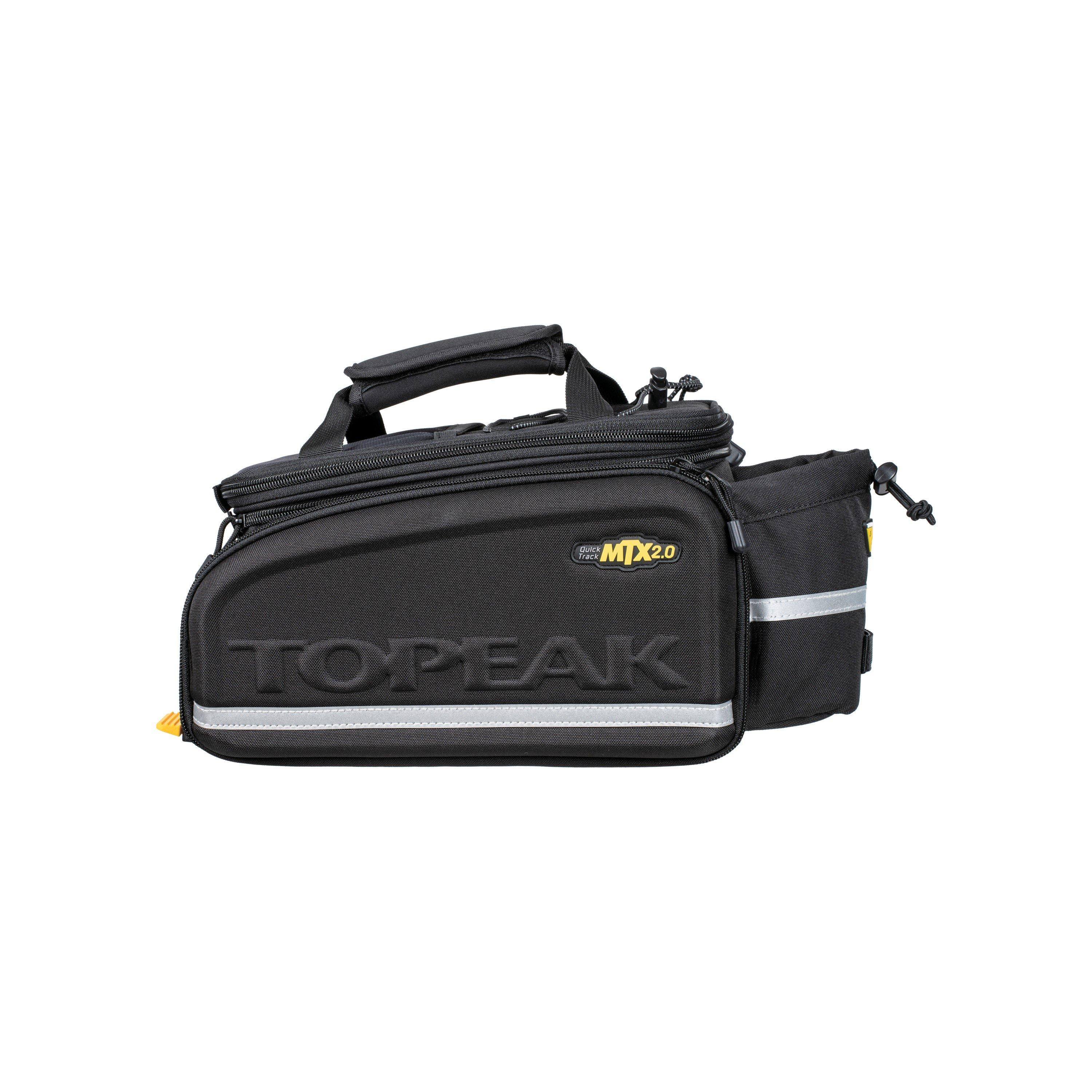 Black - Topeak - Topeak MTX TrunkBag DXP w/Pannier 2.0 - 4