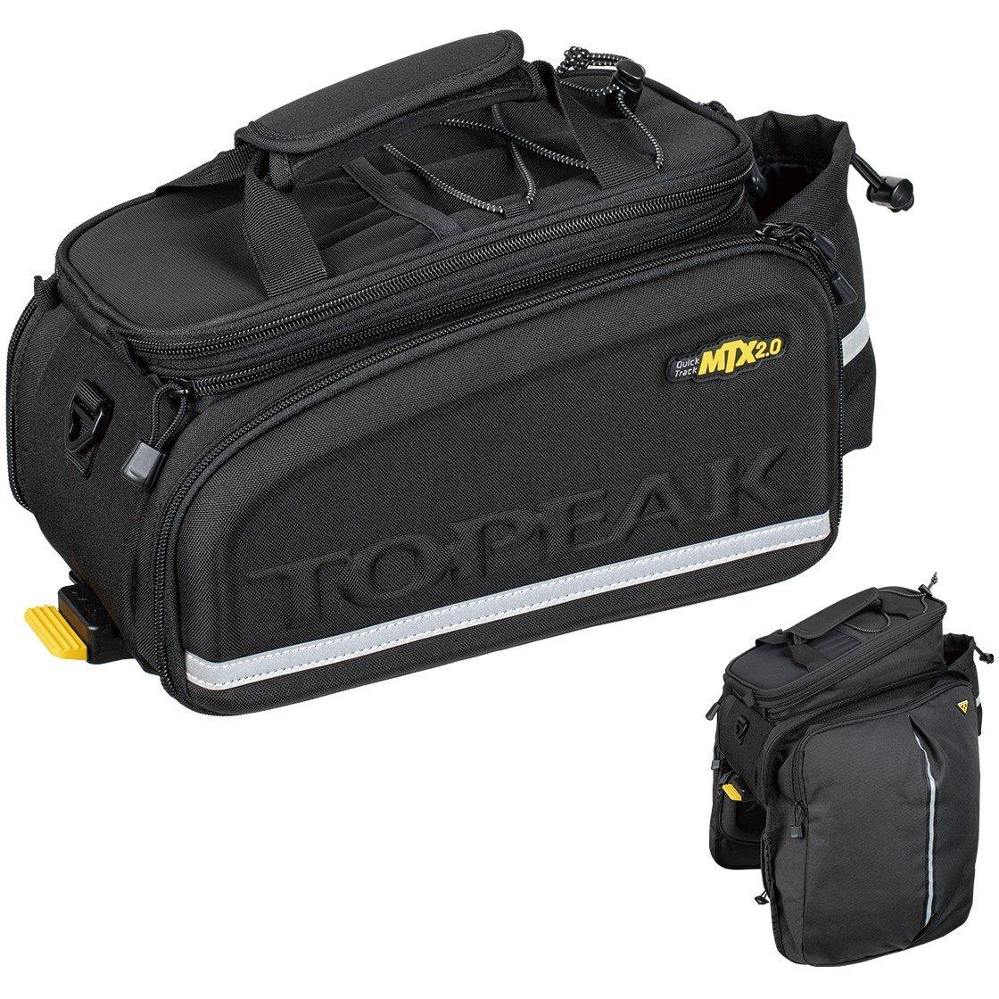 Black - Topeak - Topeak MTX TrunkBag DXP w/Pannier 2.0 - 5