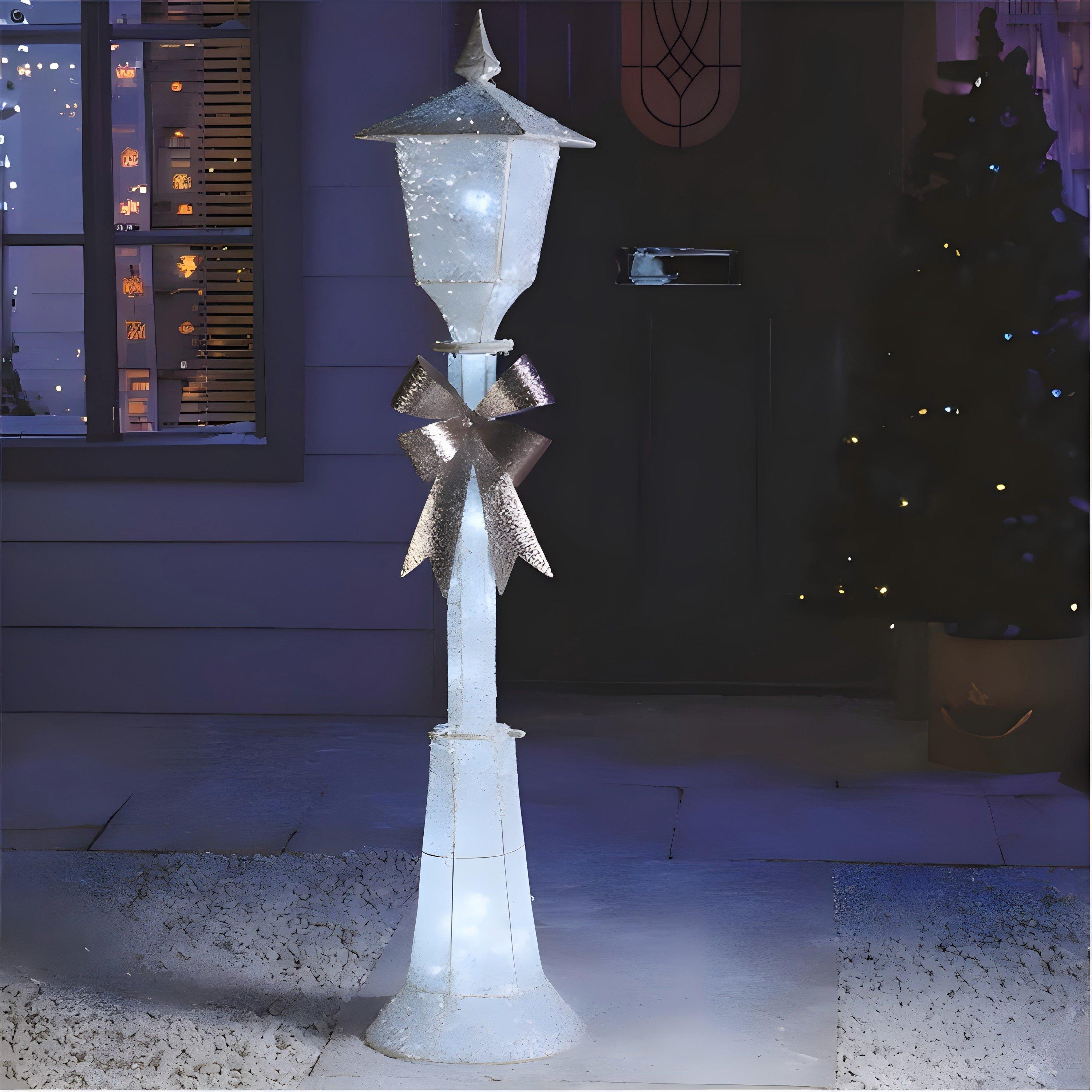 Sølv - The Spirit Of Christmas - OD Lamp post 54 silver one size