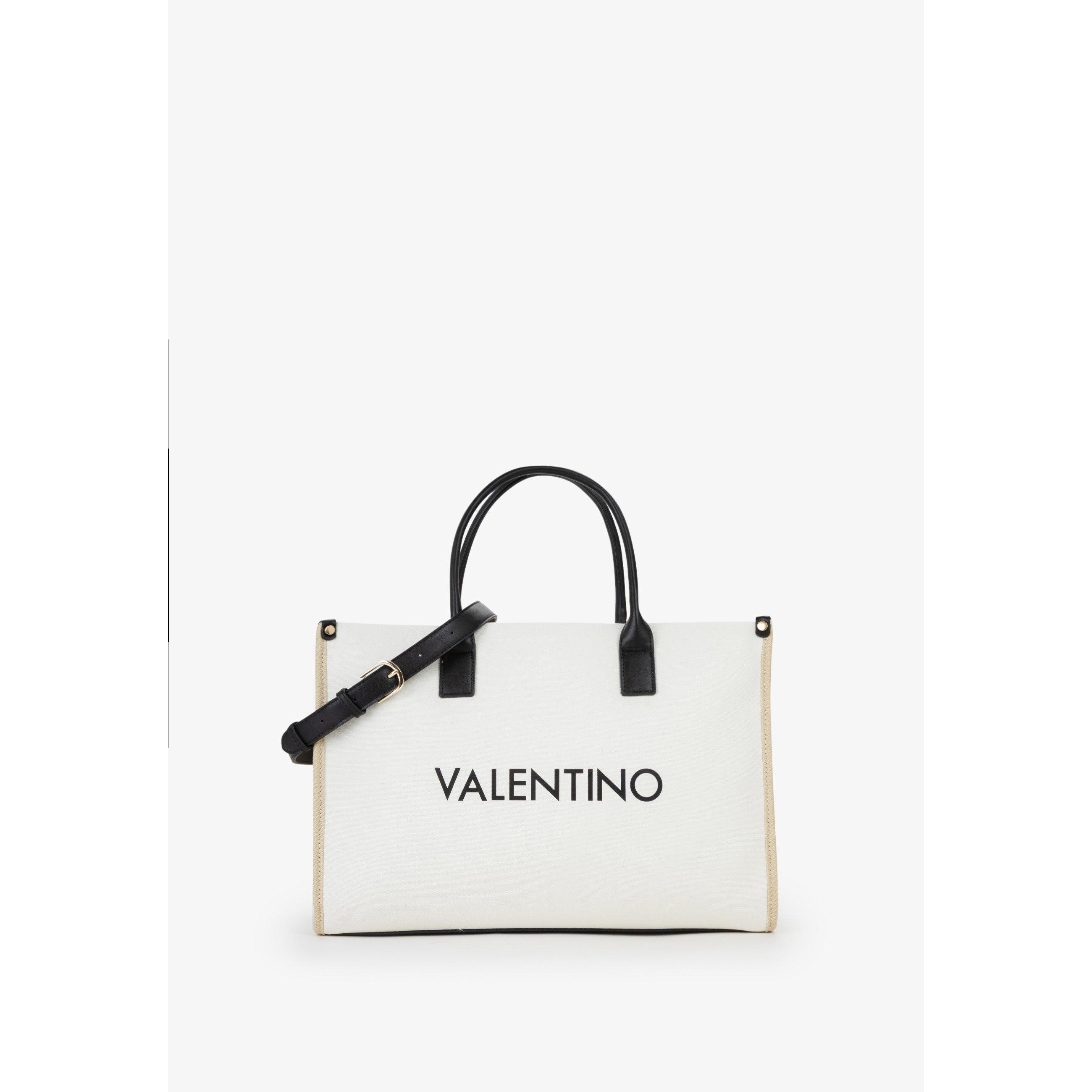 ECRU/NERO - Valentino - Women's Tote Bag - 1