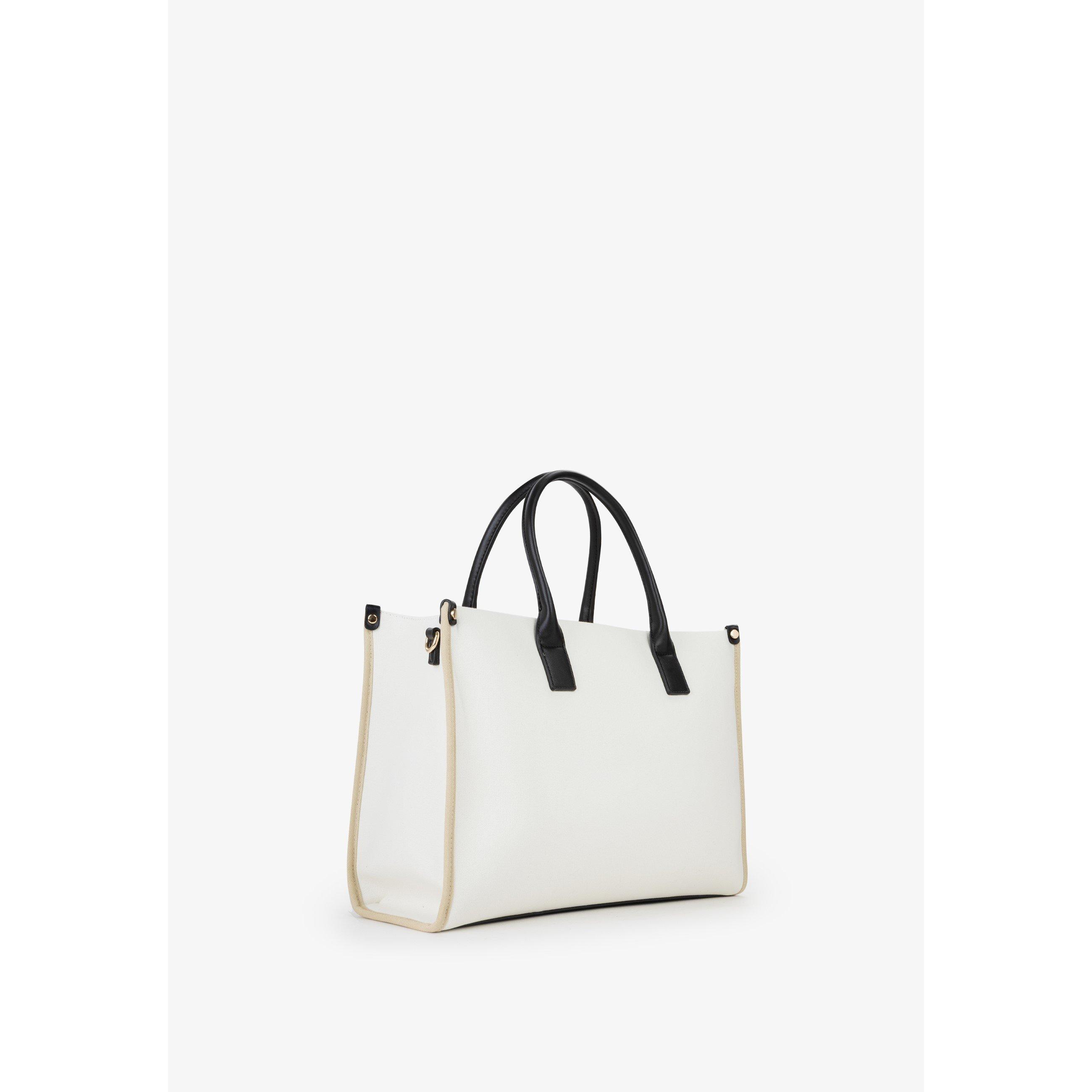 ECRU/NERO - Valentino - VMV Acantha Tote Ld62 - 2