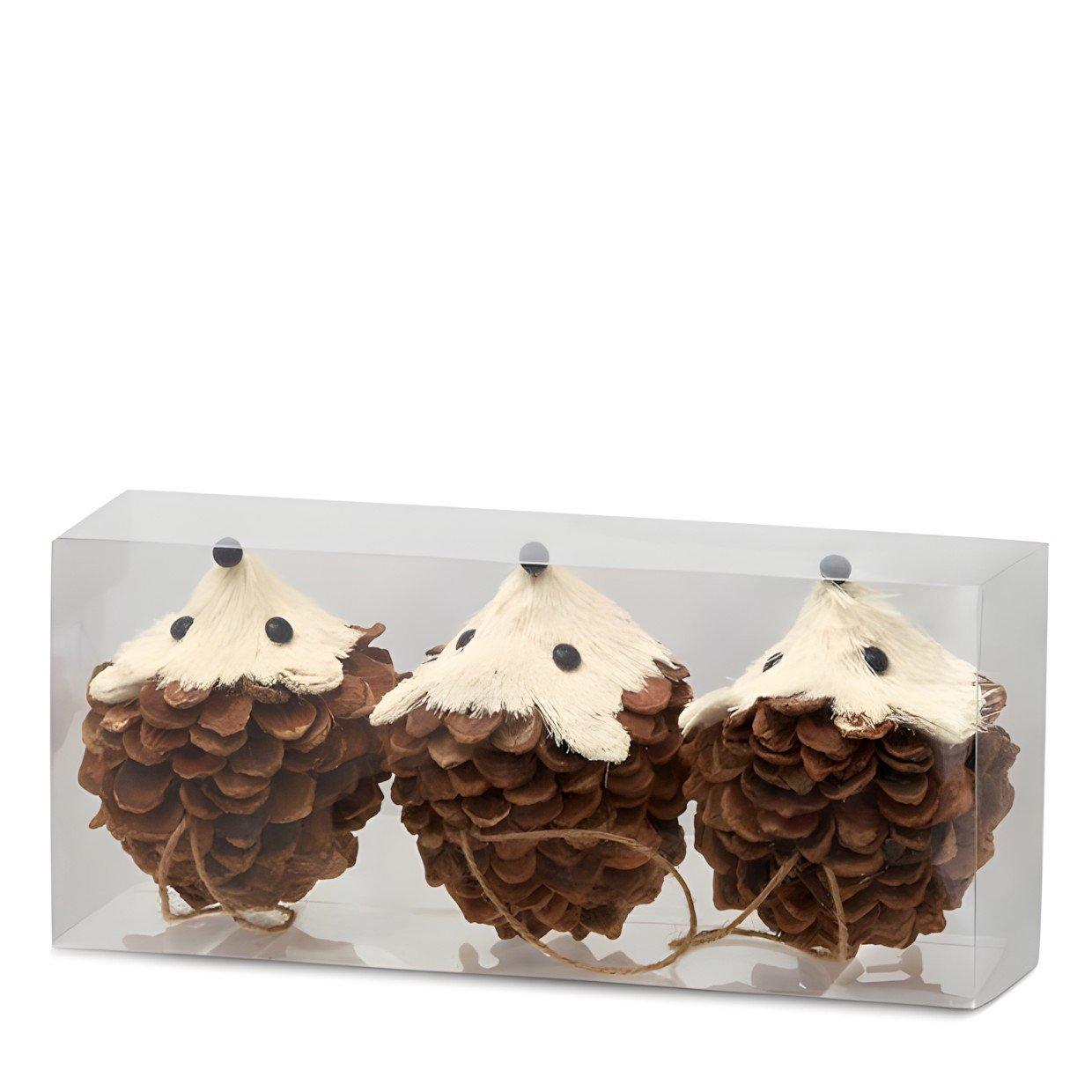 Hedgehogs - The Spirit Of Christmas - 3pk Tree Dec 54 Hedgehogs One Size - 2