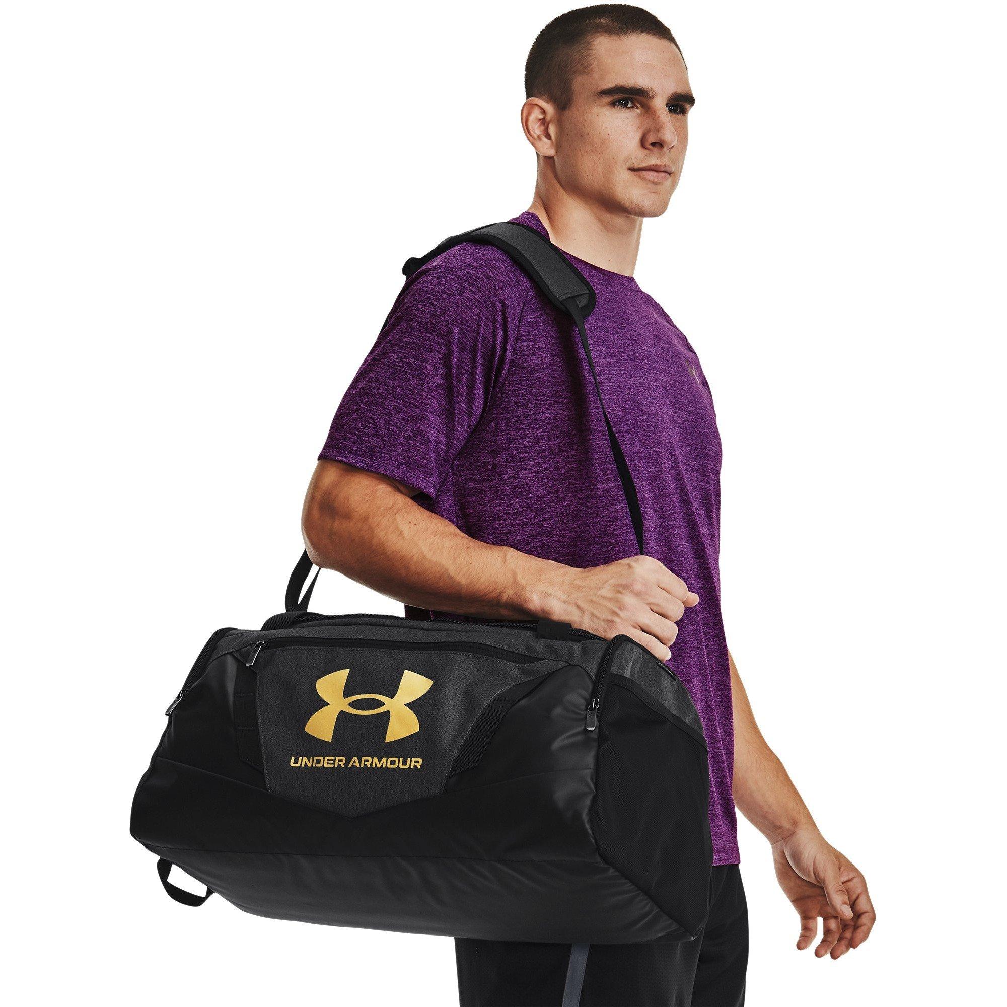 Black/M.Gold - Under Armour - Under Undeniable 5.0 Small Duffle Bag - 3