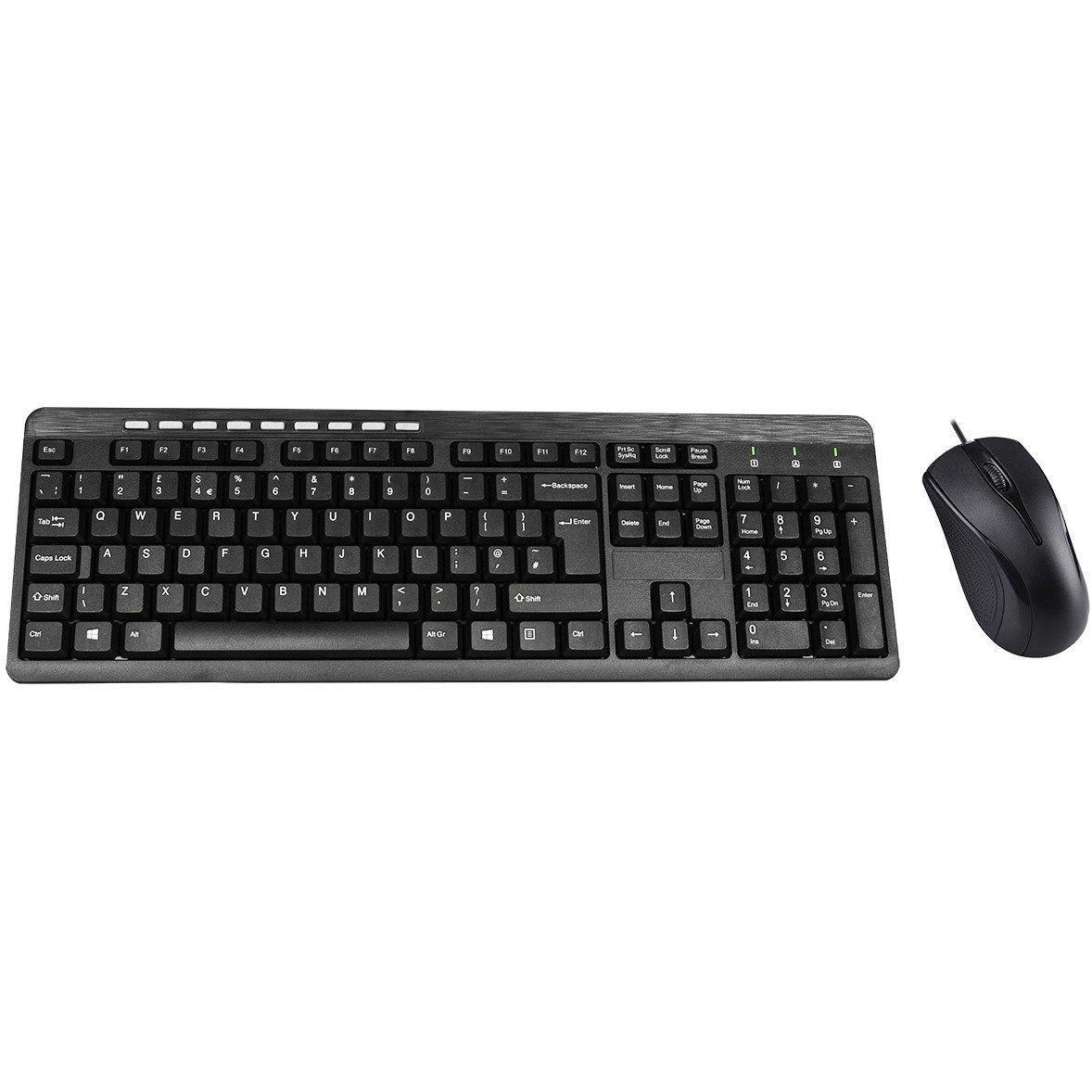 CiT KBMS-001 USB Keyboard Mouse Combo Black Retail
