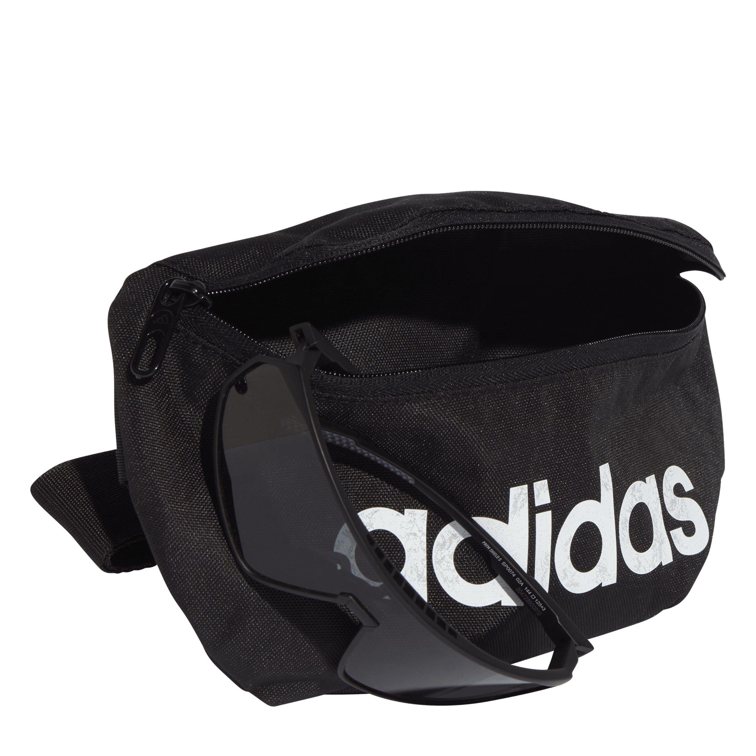 Preto/Branco - adidas - Linear Waist Bag - 4