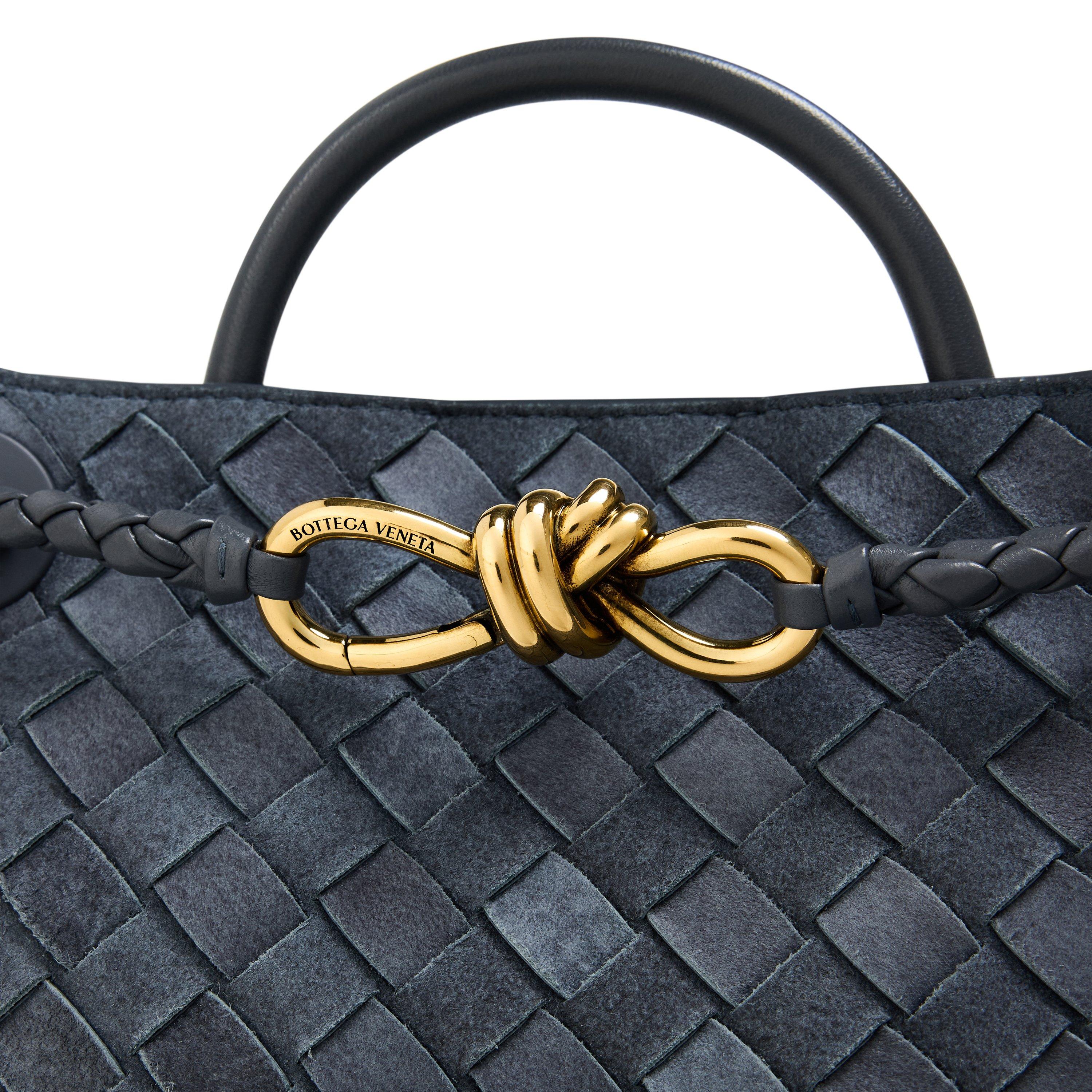 Cloudy Indigo - Bottega Veneta - BV Sm Suede Andiamo Ld62 - 3