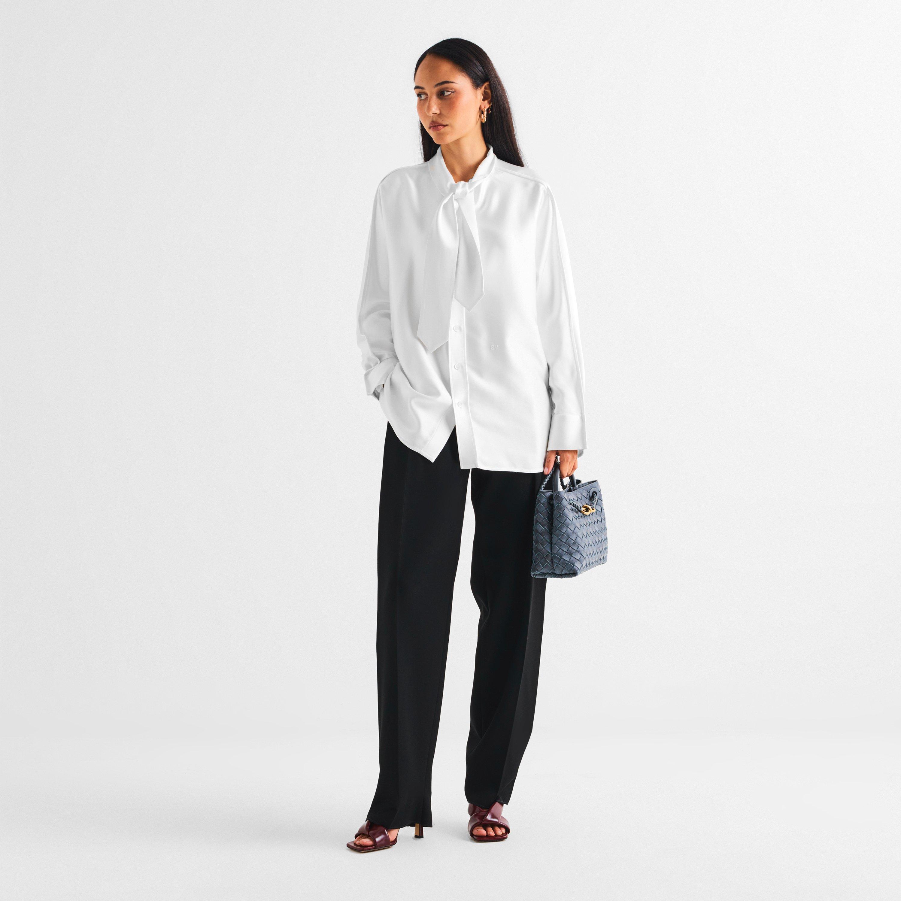 Cloudy Indigo - Bottega Veneta - BV Sm Suede Andiamo Ld62 - 6