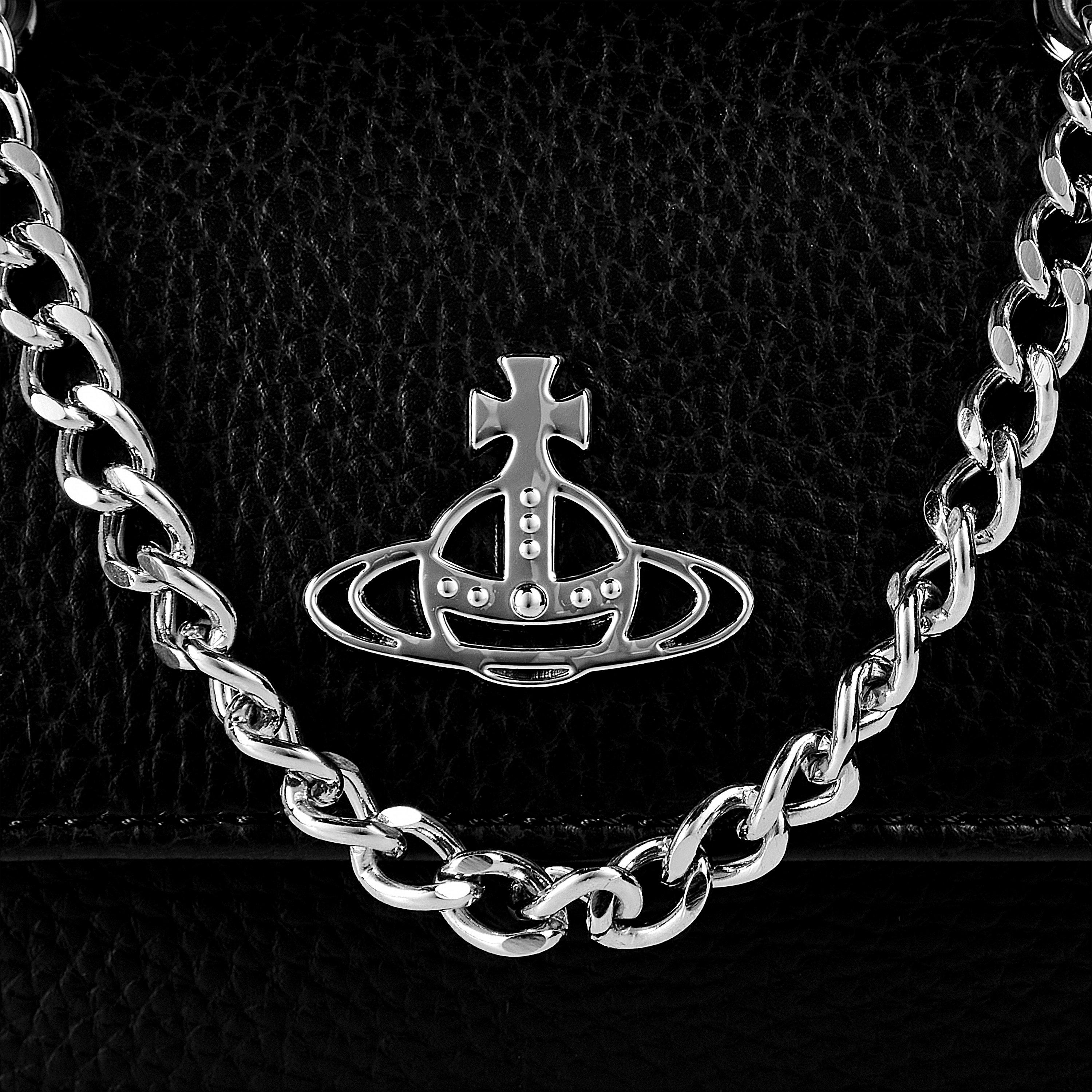 Black - Vivienne Westwood - Small Chain Purse - 4