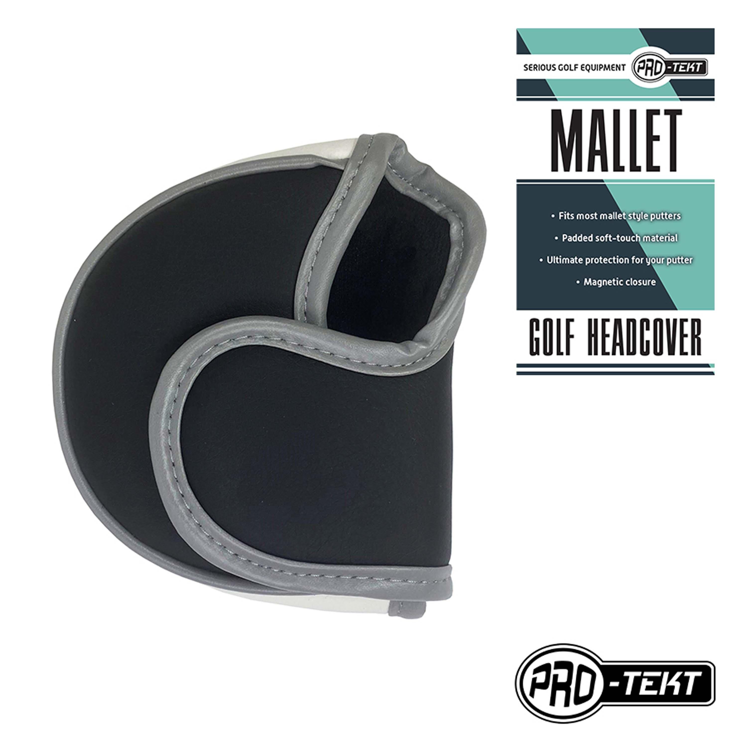Black/White/Gre - Pro Tekt - Pro Tekt Premium Putter Covers - 2