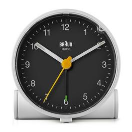 Braun Clocks Classic Analogue Alarm Clock with Snooze and Quiet Quartz Movement