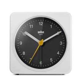 Braun Clocks Classic Analogue Alarm Clock with Snooze and Quiet Quartz Movement