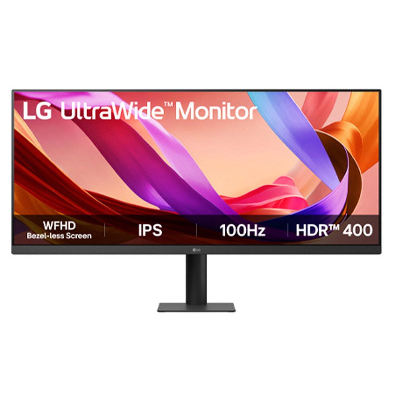 Black - LG - LG 34U511A-B 34 Inch UltraWide 21:9 100Hz IPS Monitor - 1