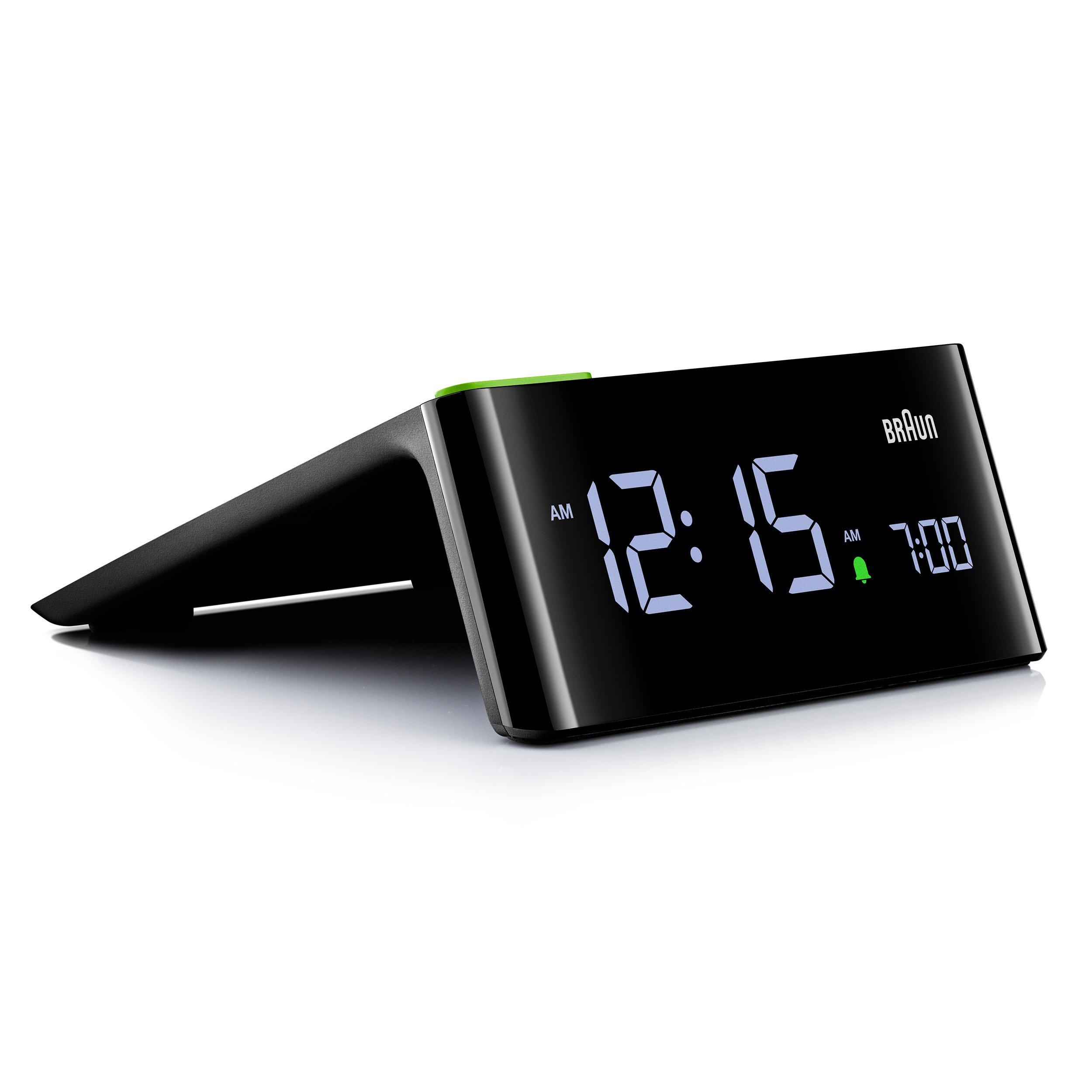 Nero - Braun Clocks - Braun Digital Alarm Clock with VA LCD Display - 2