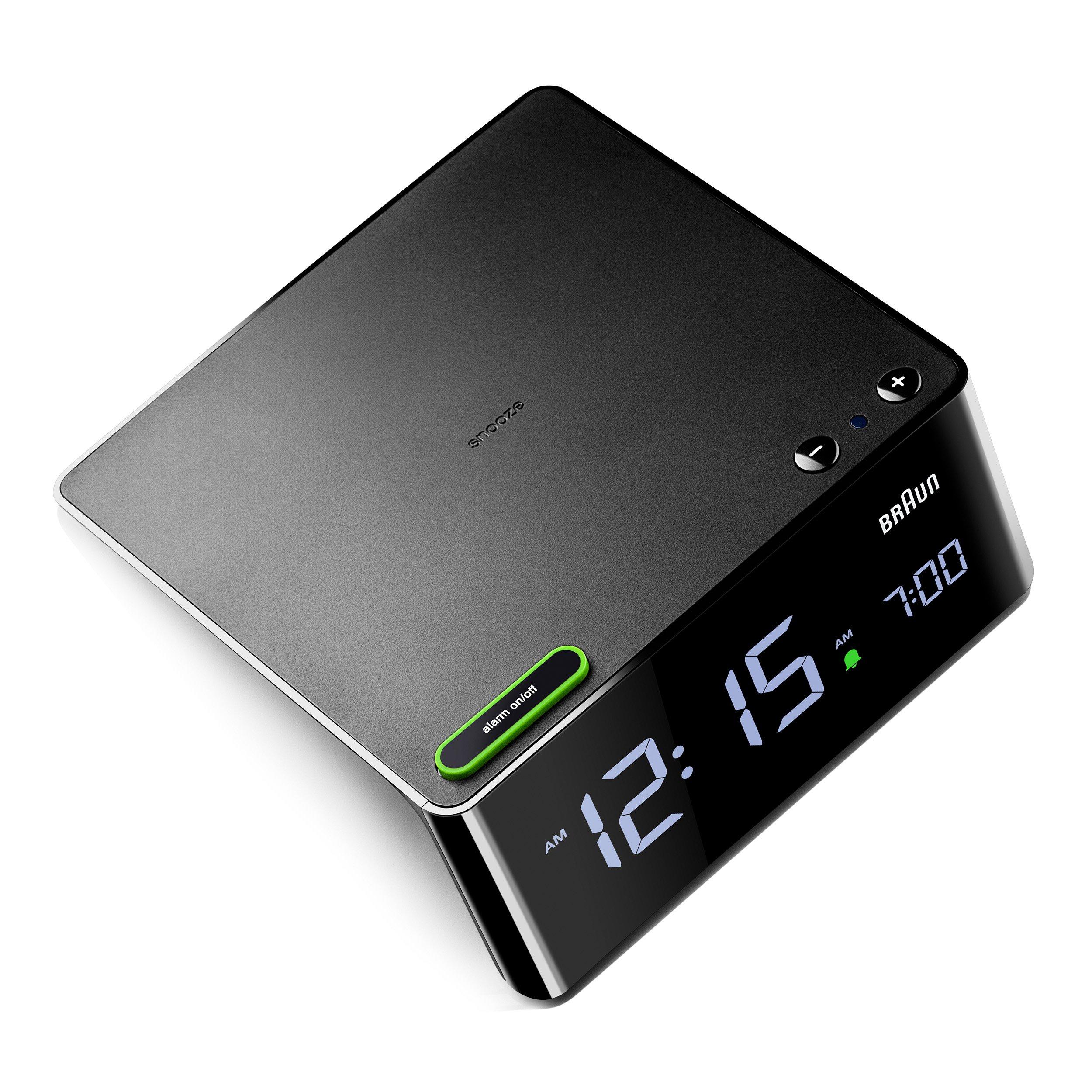 Nero - Braun Clocks - Braun Digital Alarm Clock with VA LCD Display - 3