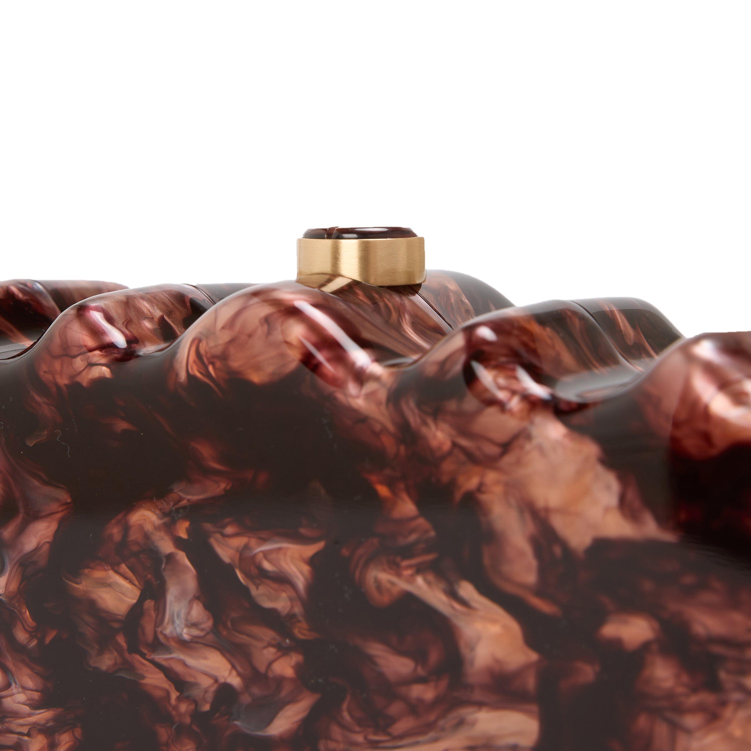 Bronze - Cult Gaia - Women's Paloma Clutch Bag - 4