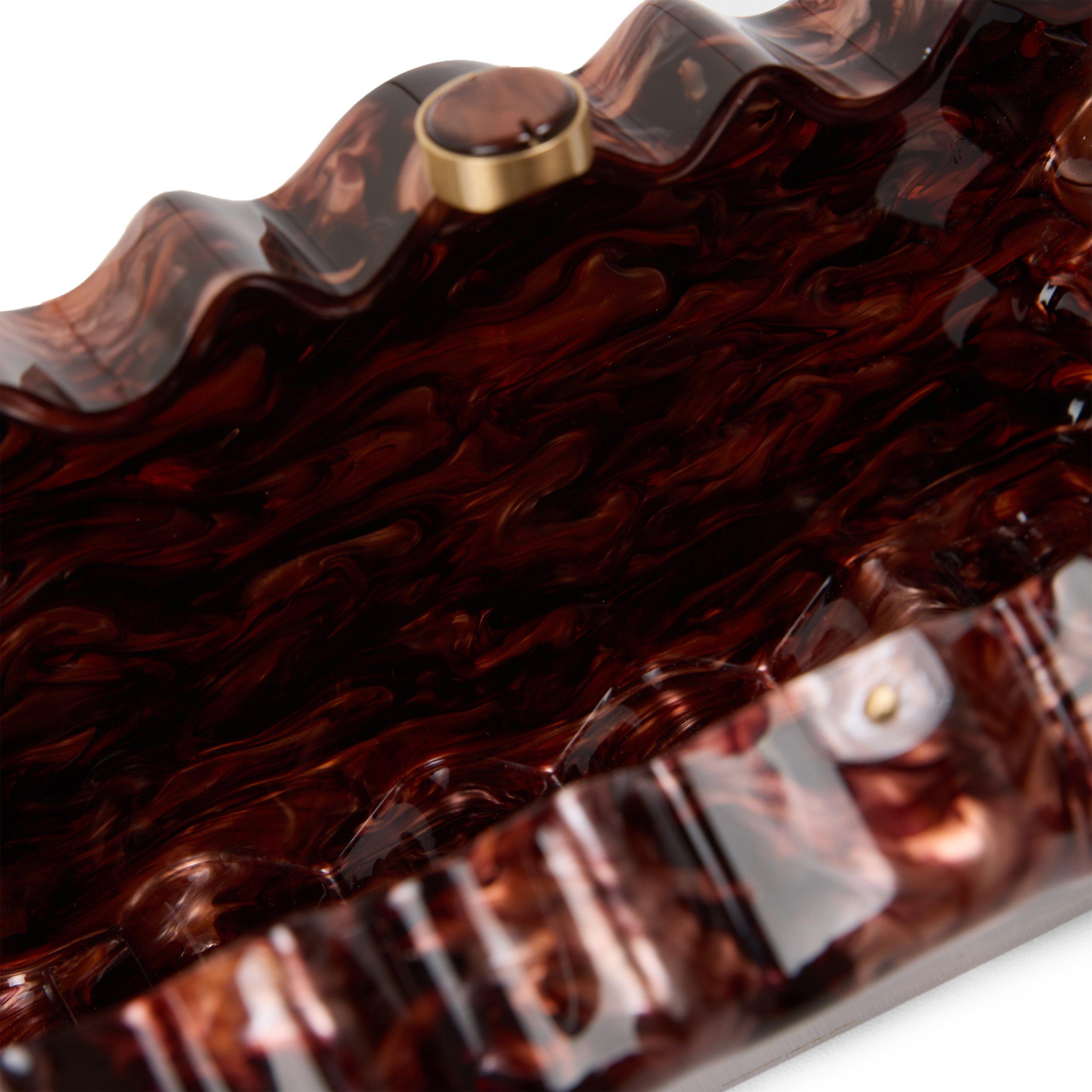 Bronze - Cult Gaia - Women's Paloma Clutch Bag - 5