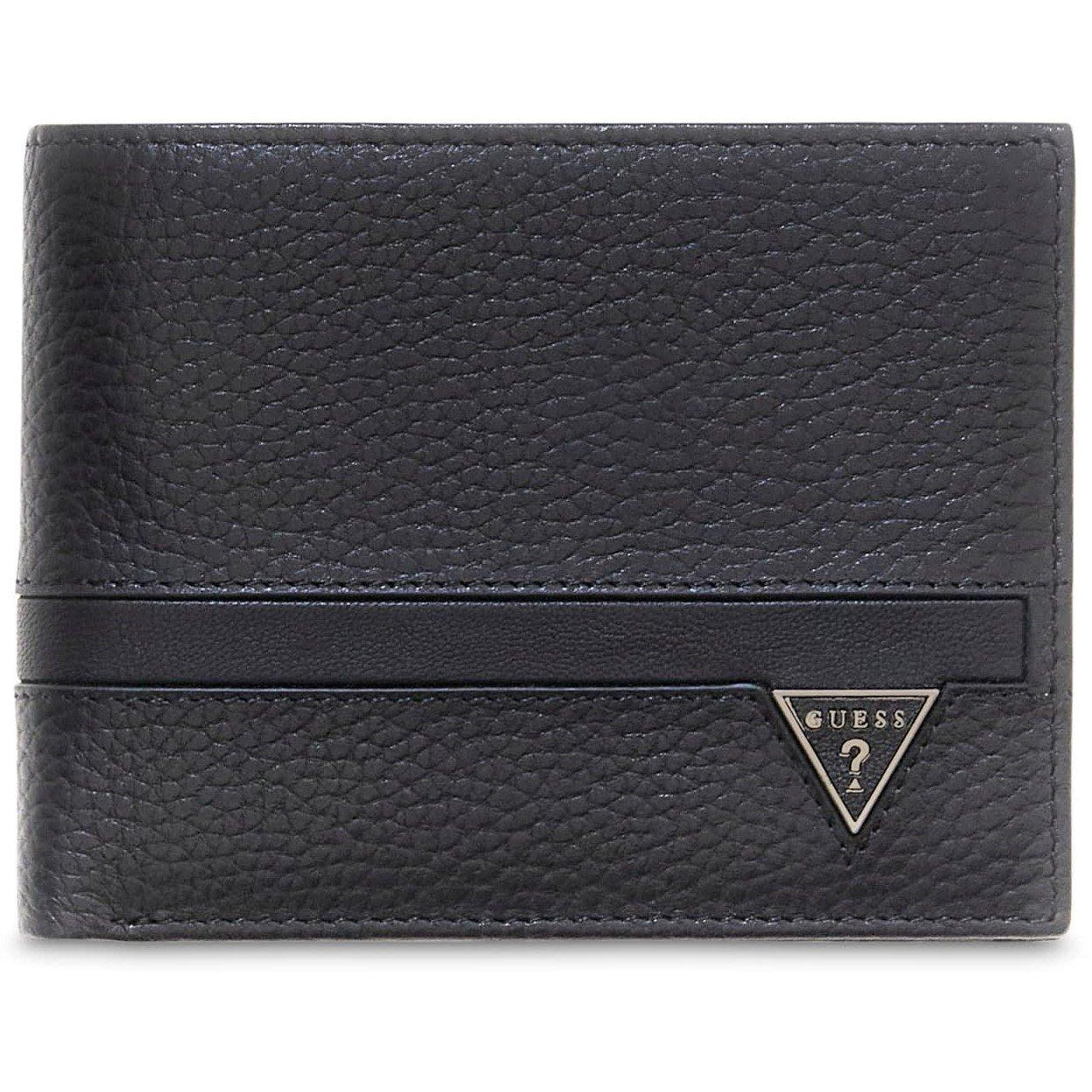 Black - Guess - Men's Monaco Billfold Wallet - 1