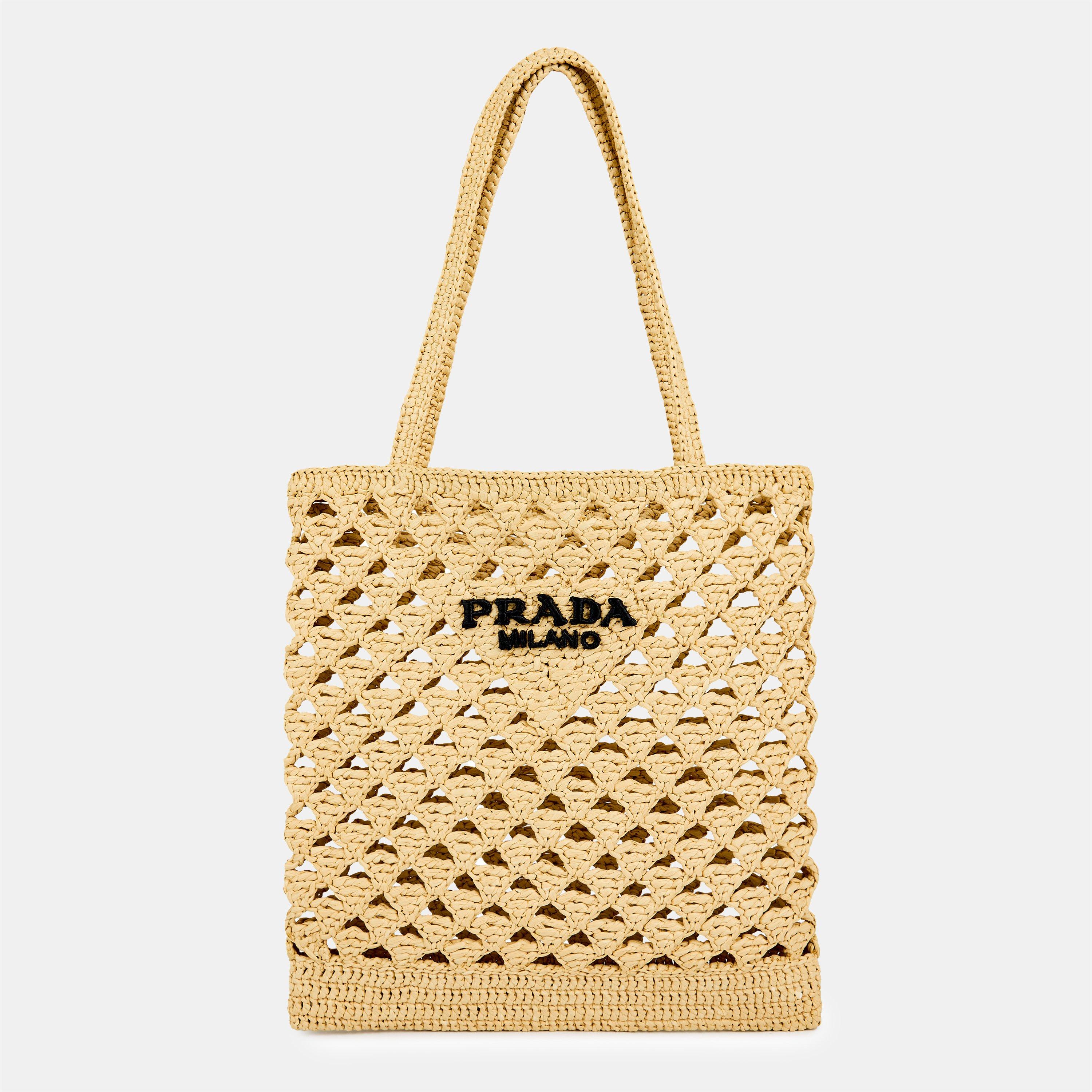 Naturale - Prada - Crochet Tote Bag - 1