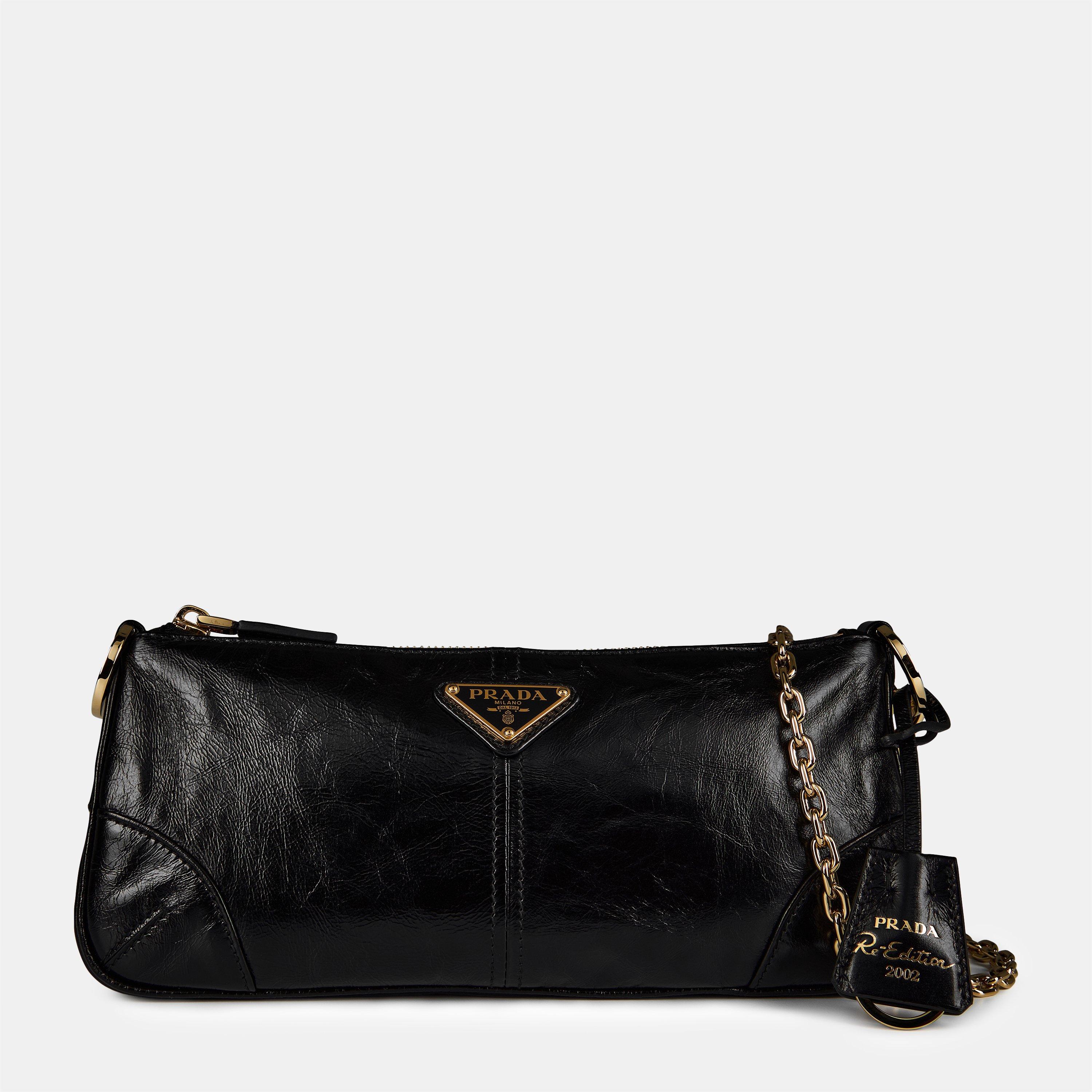 Nero - Prada - Women's Re Edition Medium Shoulder Bag - 1