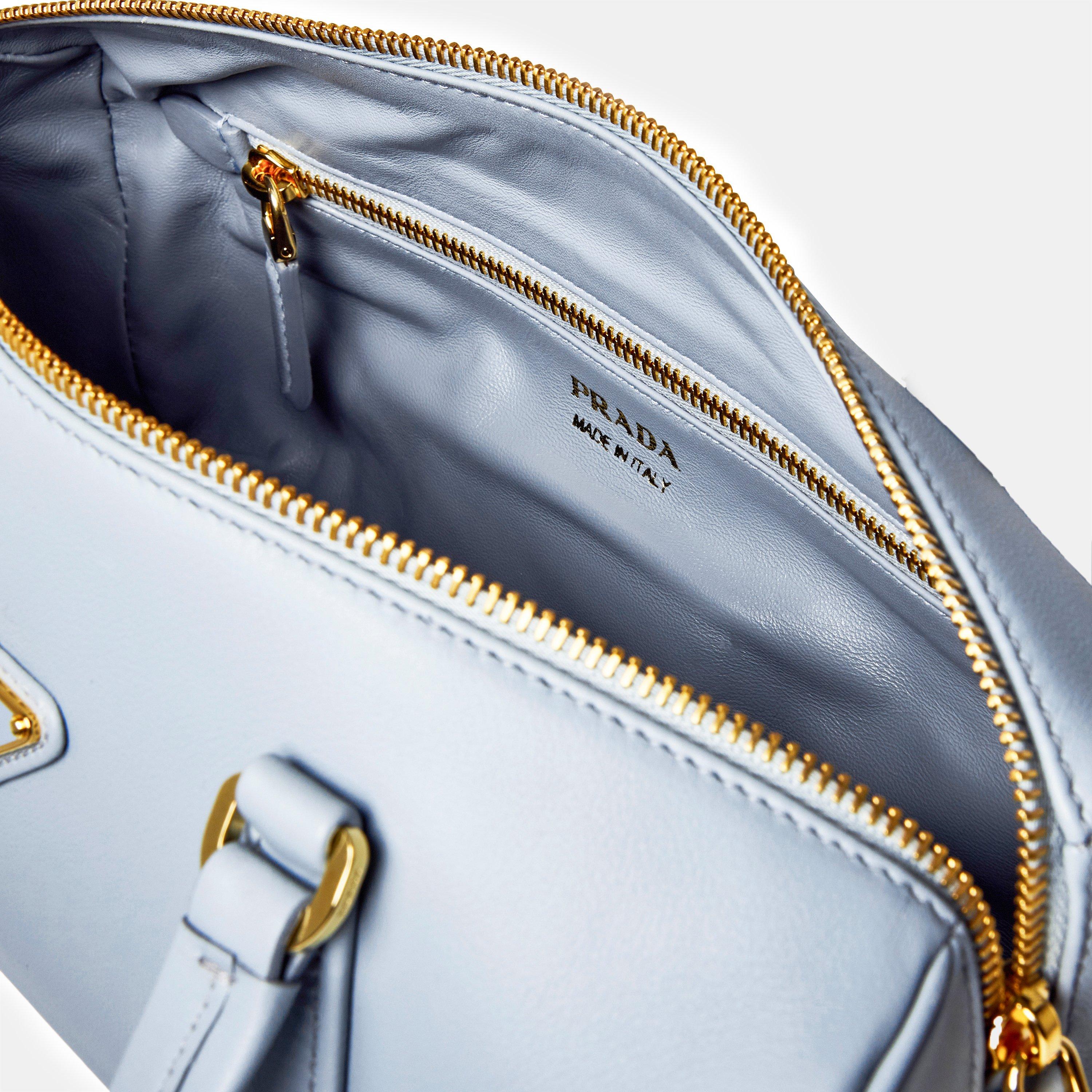 Opaline - Prada - Women'S Logo Leather Medium Shoulder Bag - 5