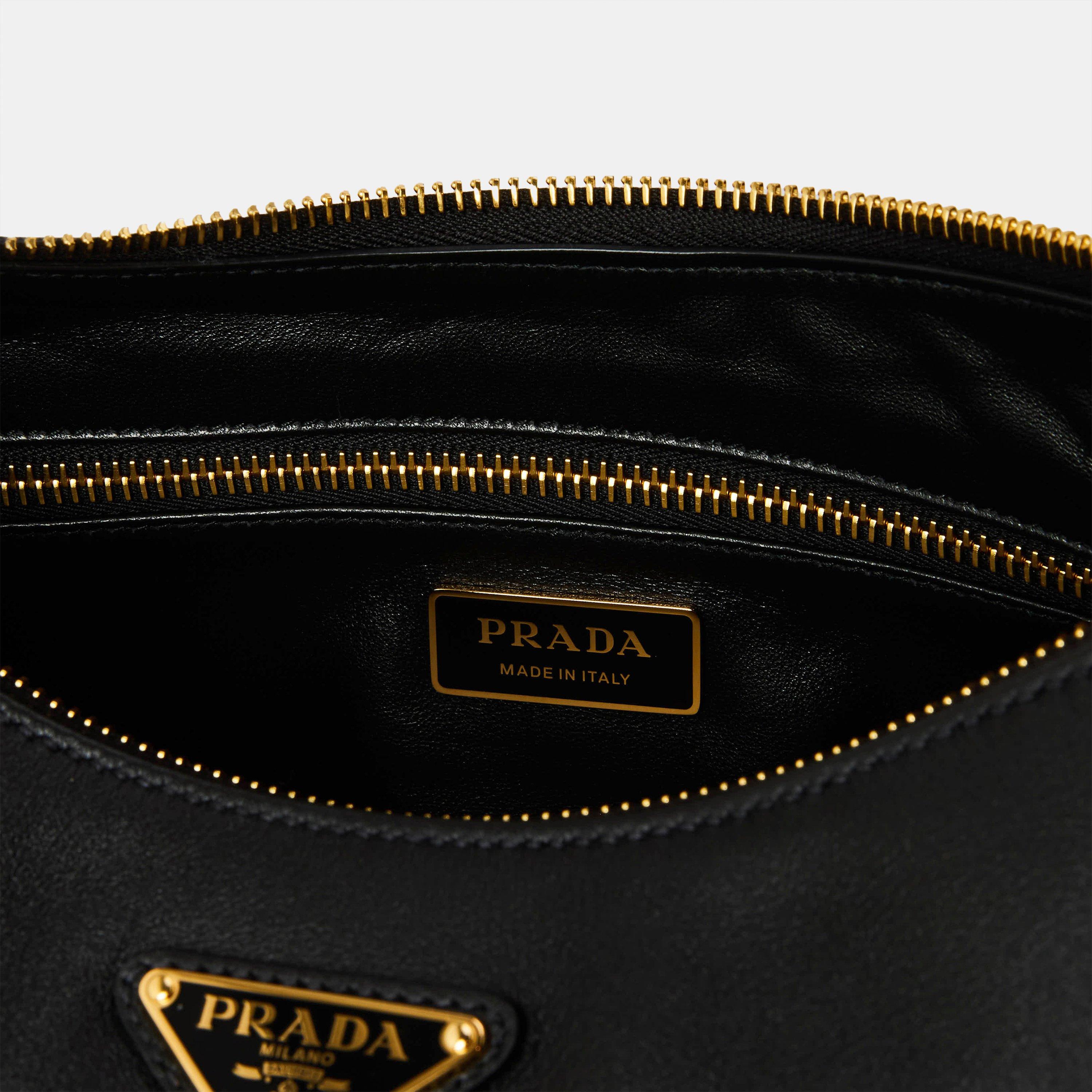 Nero - Prada - Aimee Large Shoulder Bag - 5
