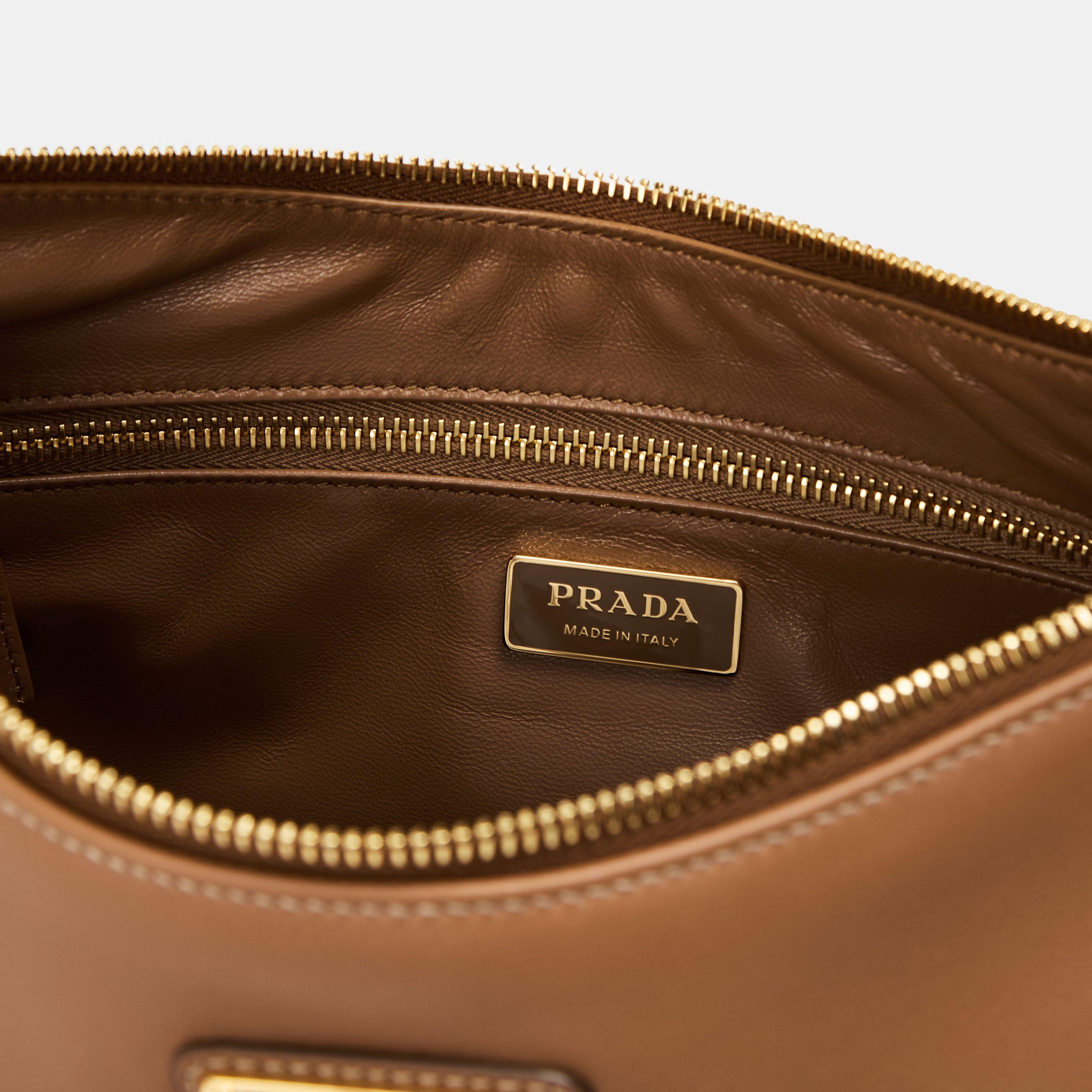 Caramel - Prada - Aimee Large Shoulder Bag - 5