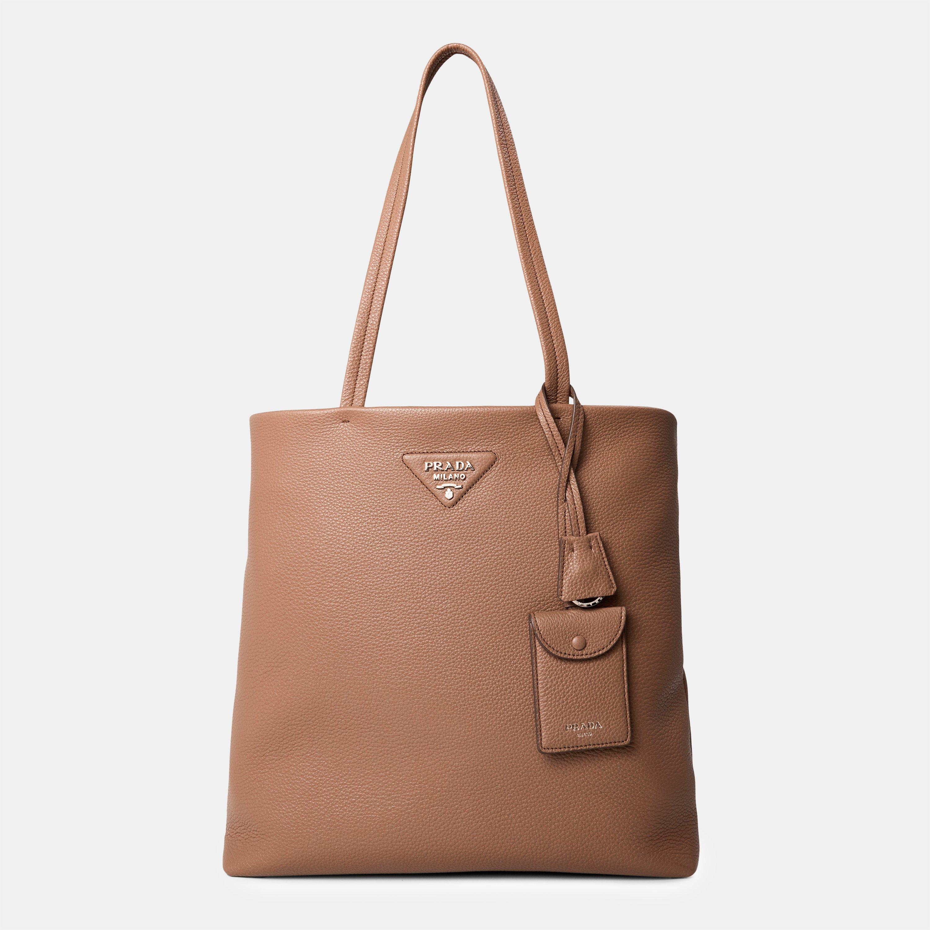 Caramelo - Prada - Daino Soft Tote Bag - 1