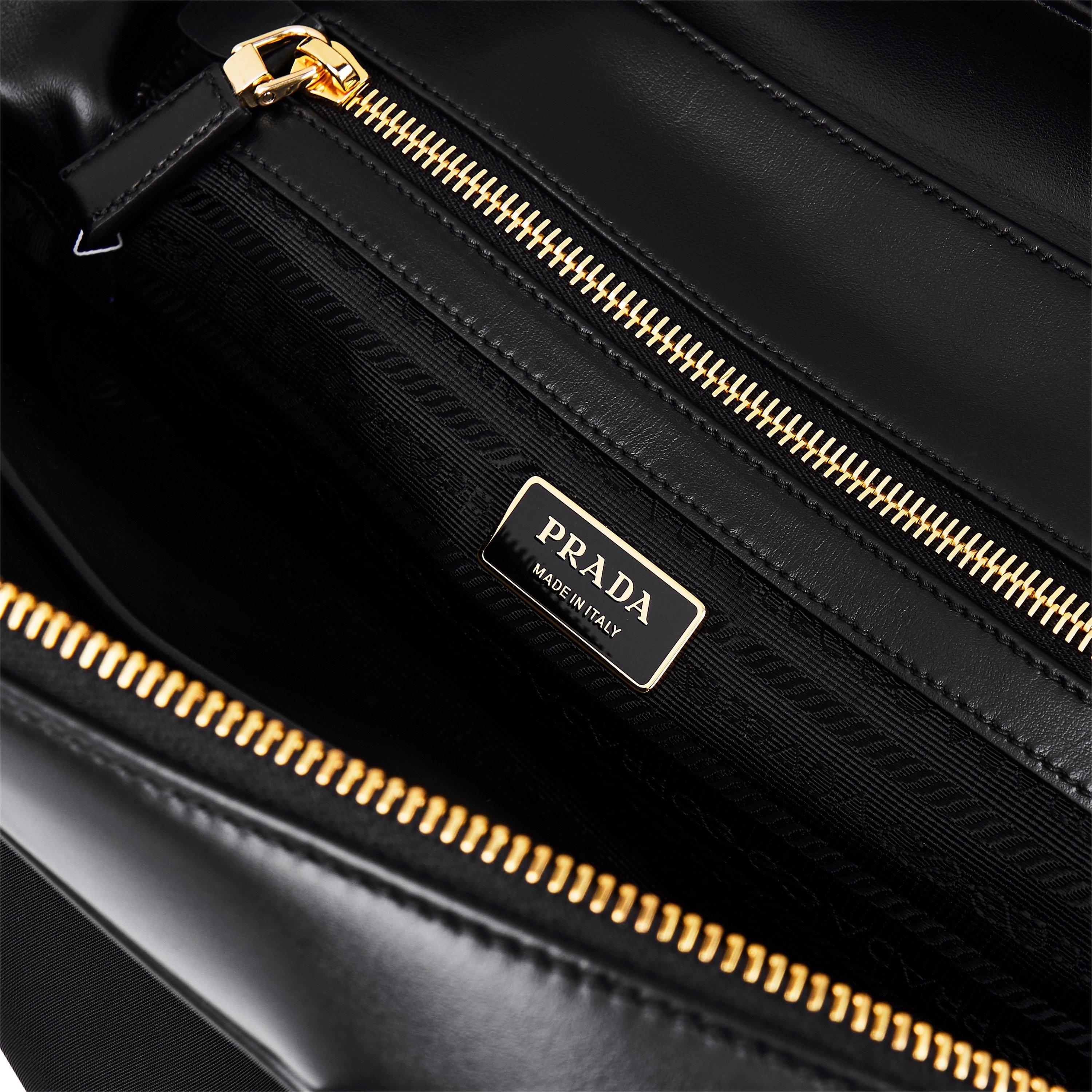 Nero - Prada - Re-Nylon Medium Top-Handle Bag - 5