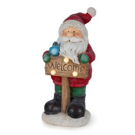 The Spirit Of Christmas OD Welcome Sign 54 Santa One Size