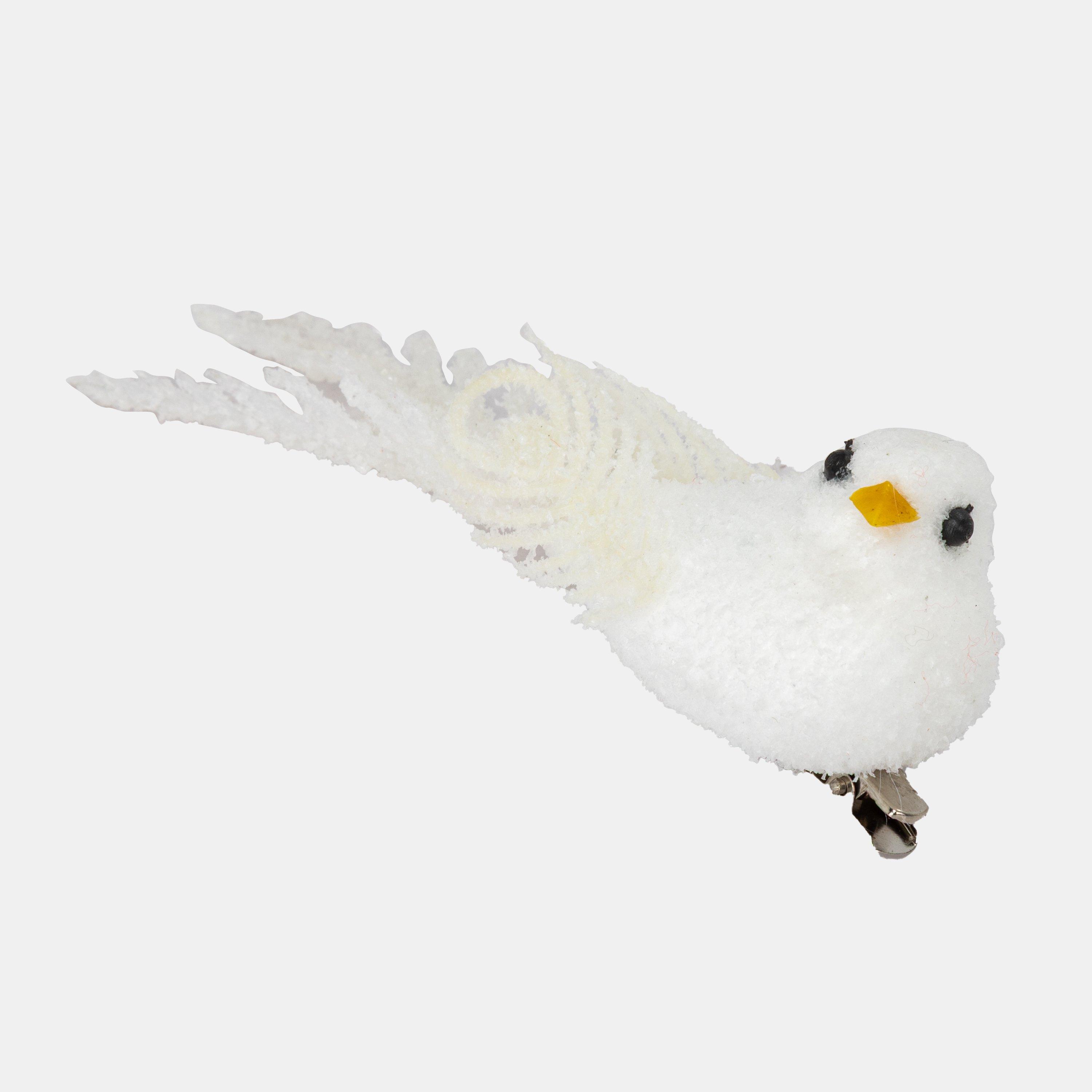 White Birds - The Spirit Of Christmas - 6pk Tree Decs 54 White Birds One Size - 1