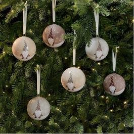 The Spirit Of Christmas 6pk Tree Decorations 54 gonk one size