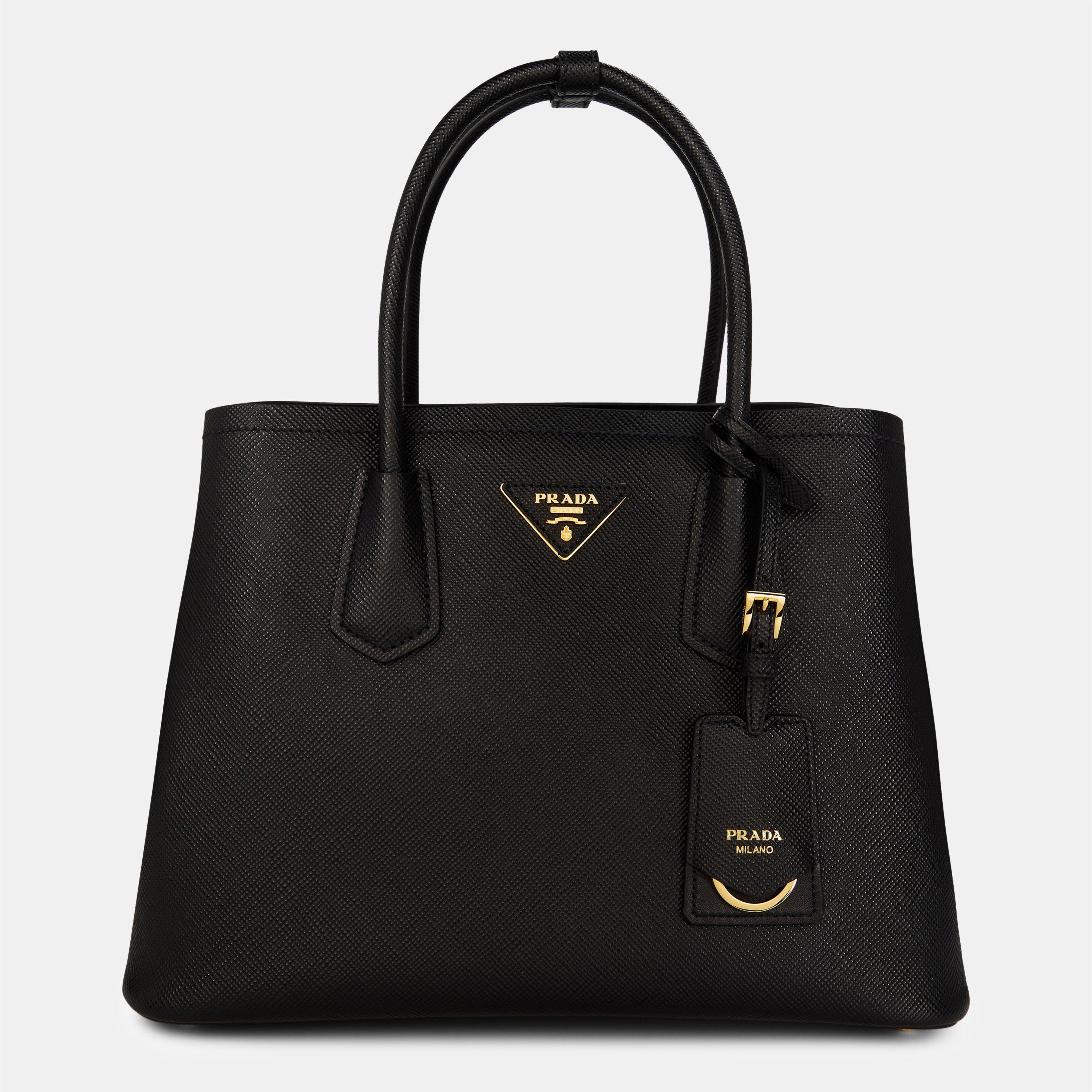 Nero - Prada - Saffiano Top Handle Bag - 1