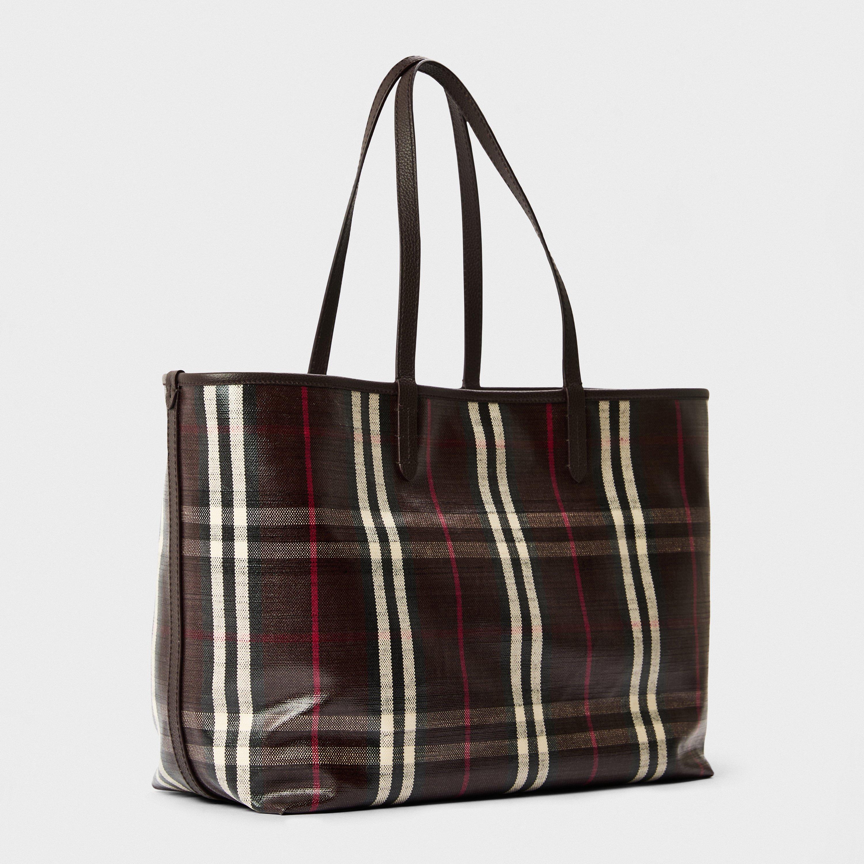 Mahogany - Burberry - Burberry Highlands Tote Bag - 2