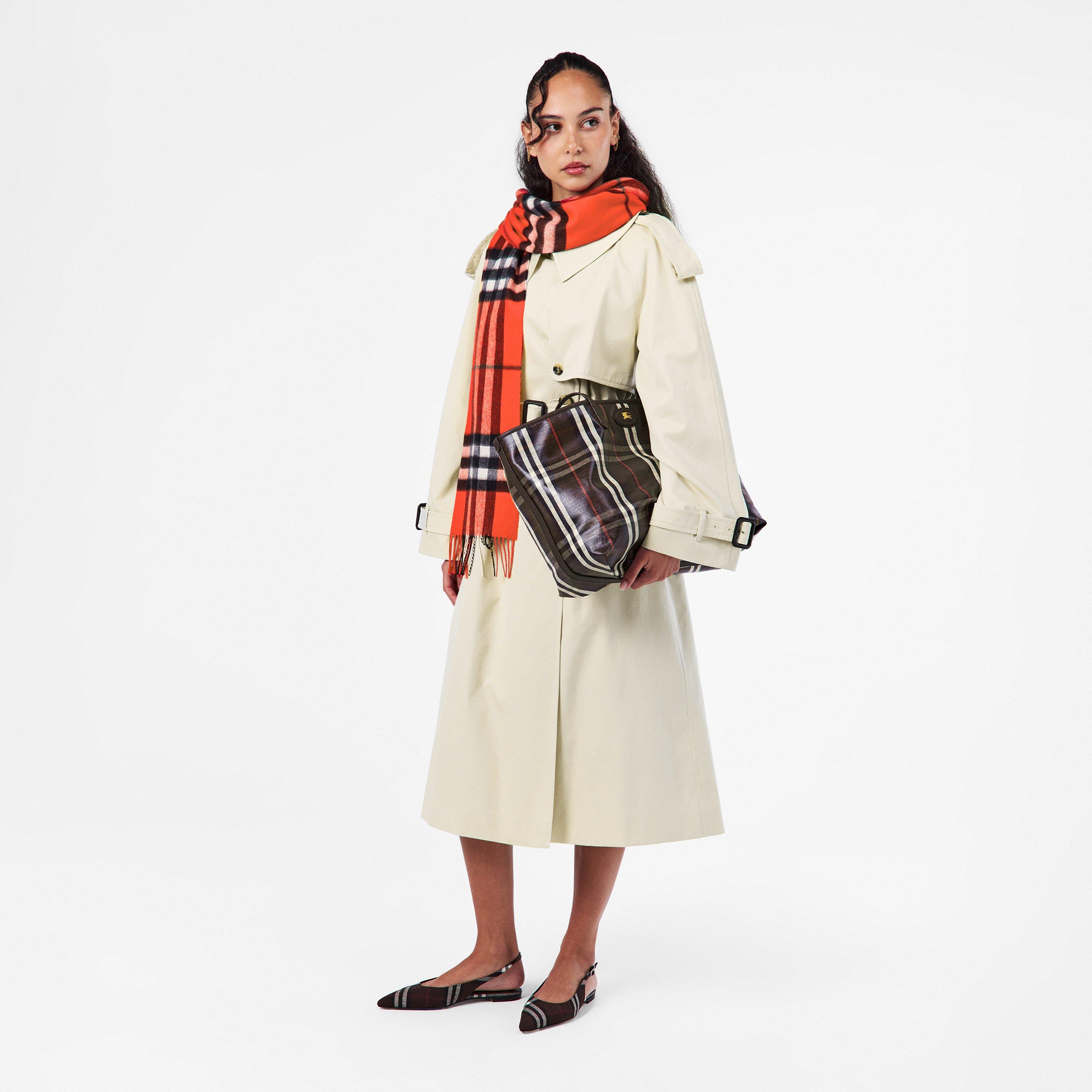 Mahogany - Burberry - Burberry Highlands Tote Bag - 6